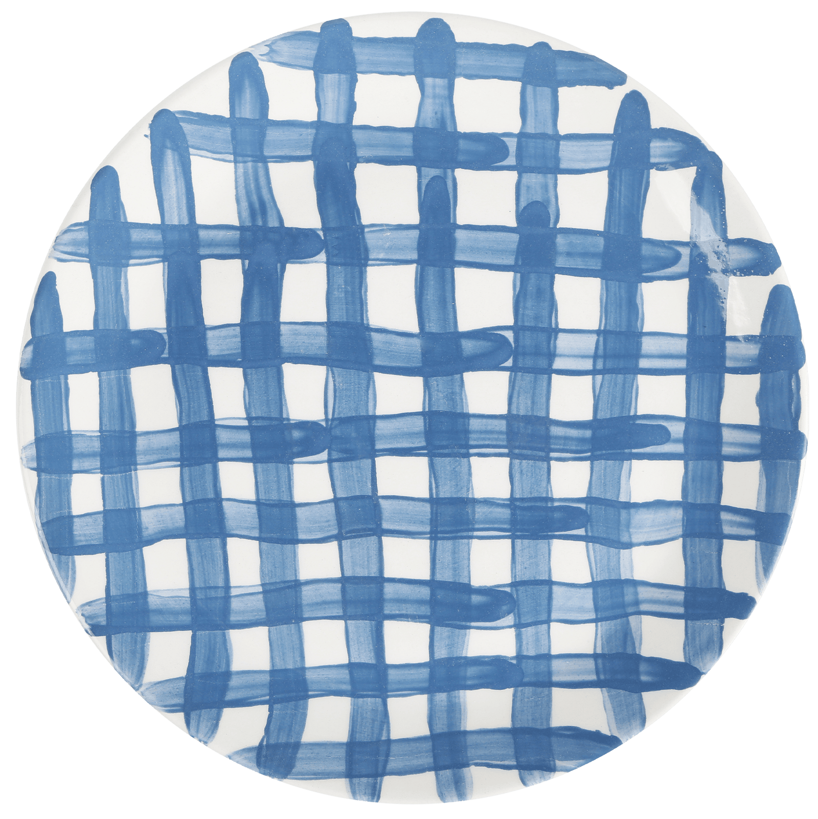 Vichy Turquoise Plate