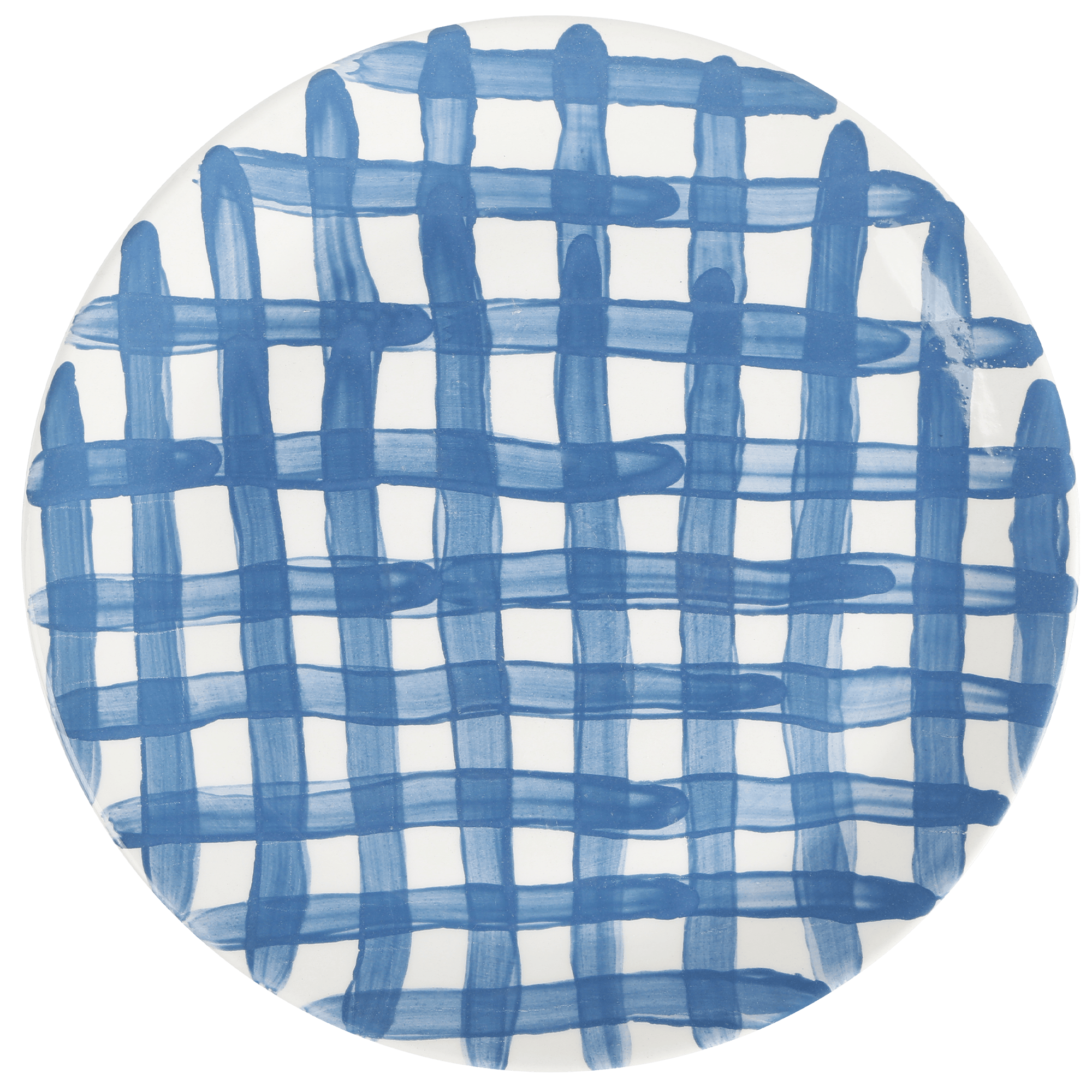Vichy Turquoise Plate