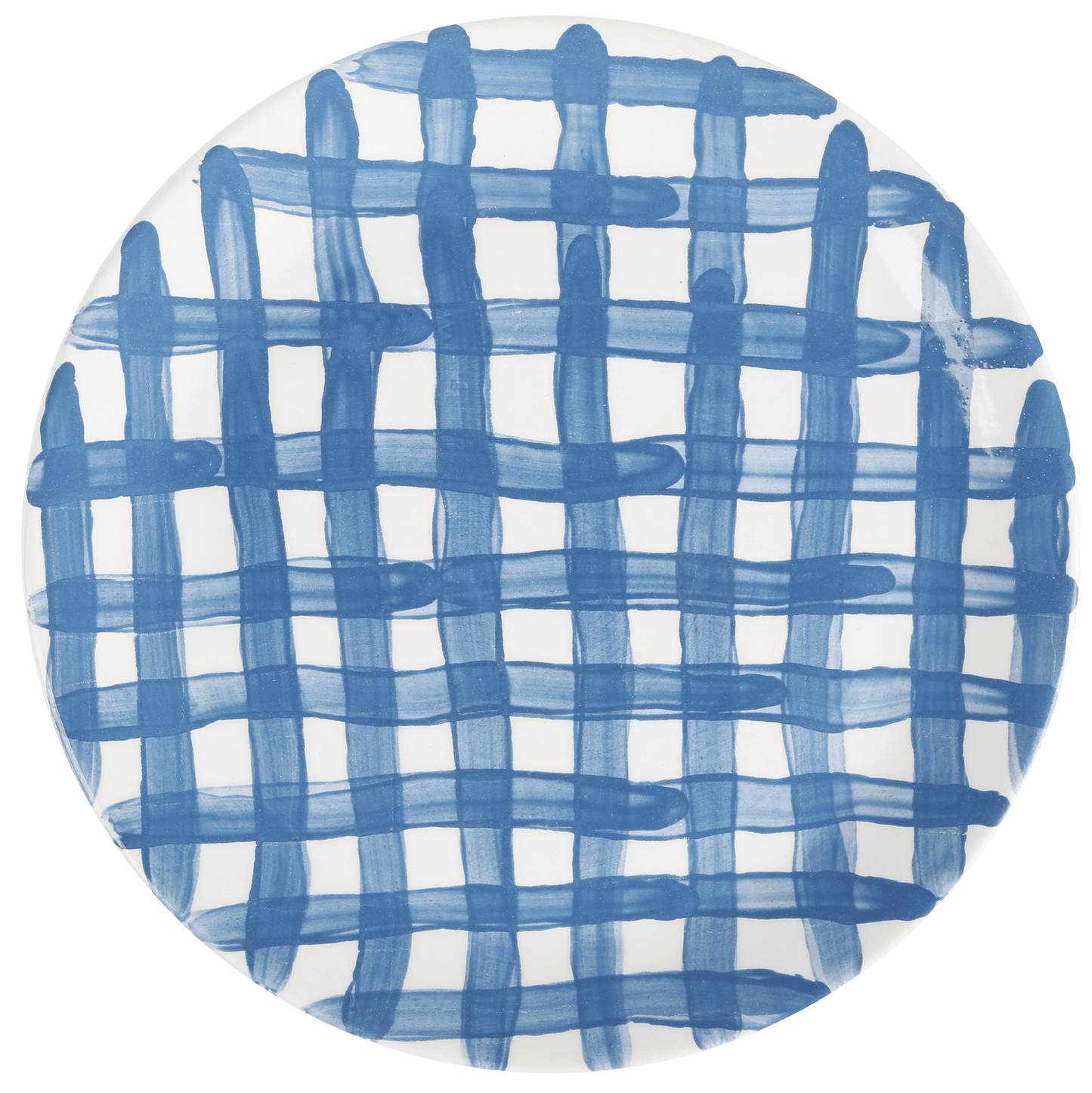 Vichy Turquoise Plate