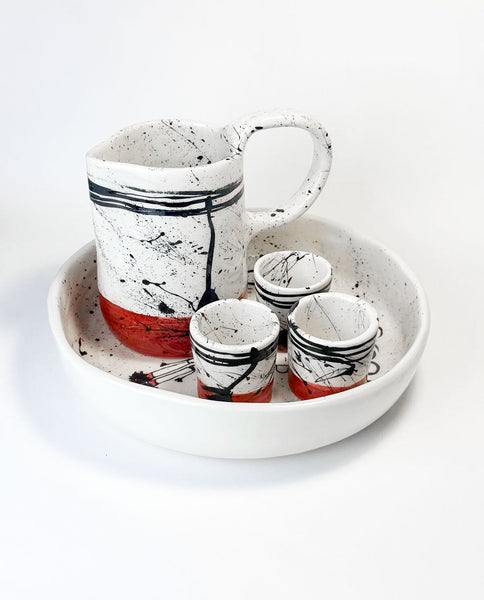 I AM GREEK - Handcrafted Salad Bowl "EYZONE"