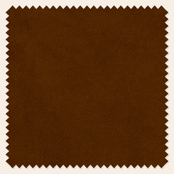 Piero Footstool, Cinnamon Velvet