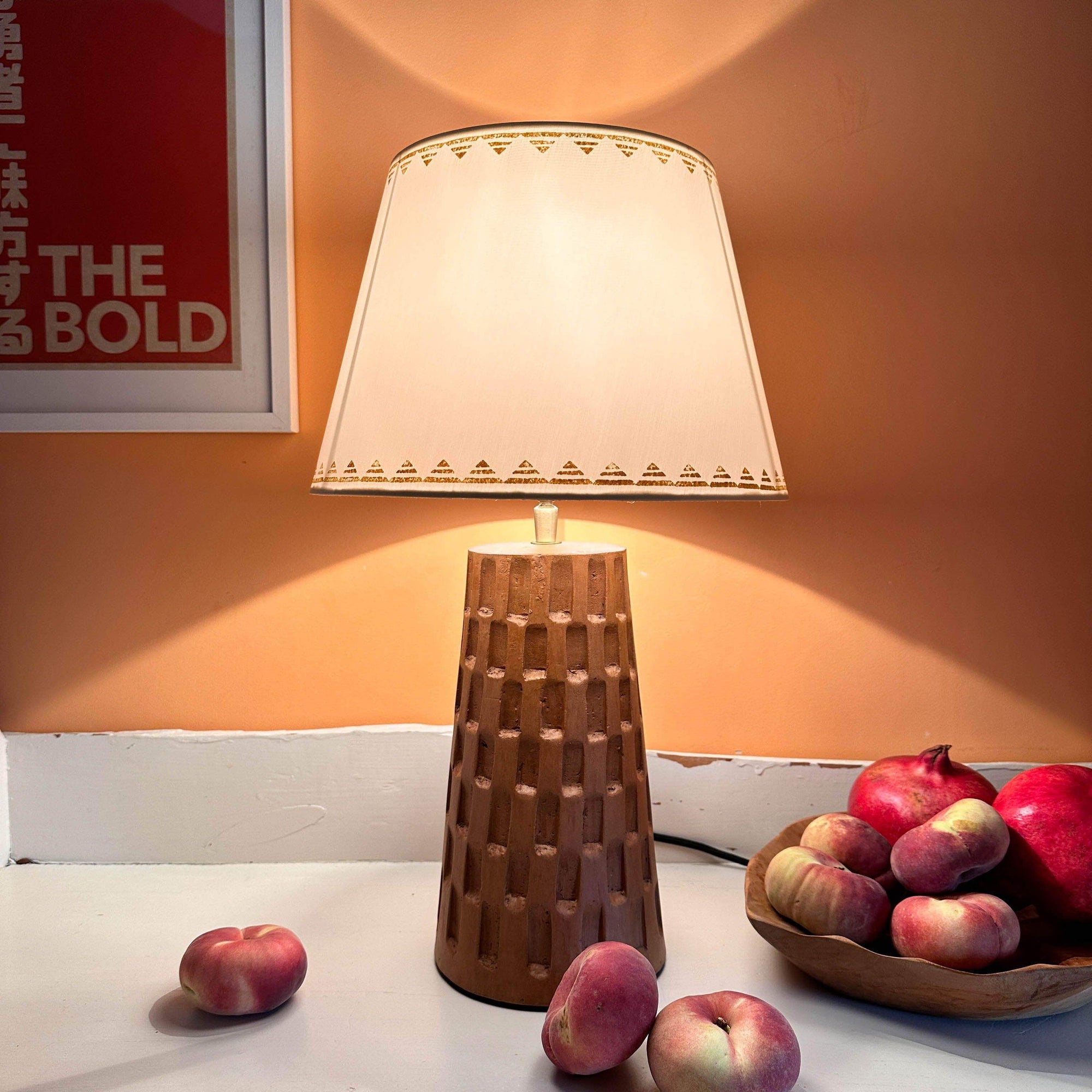 Lined Trigon Lampshade