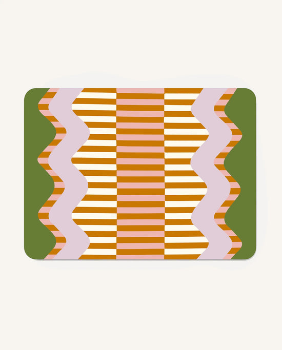 Wiggle & Stripe Placemats (Set of 6)