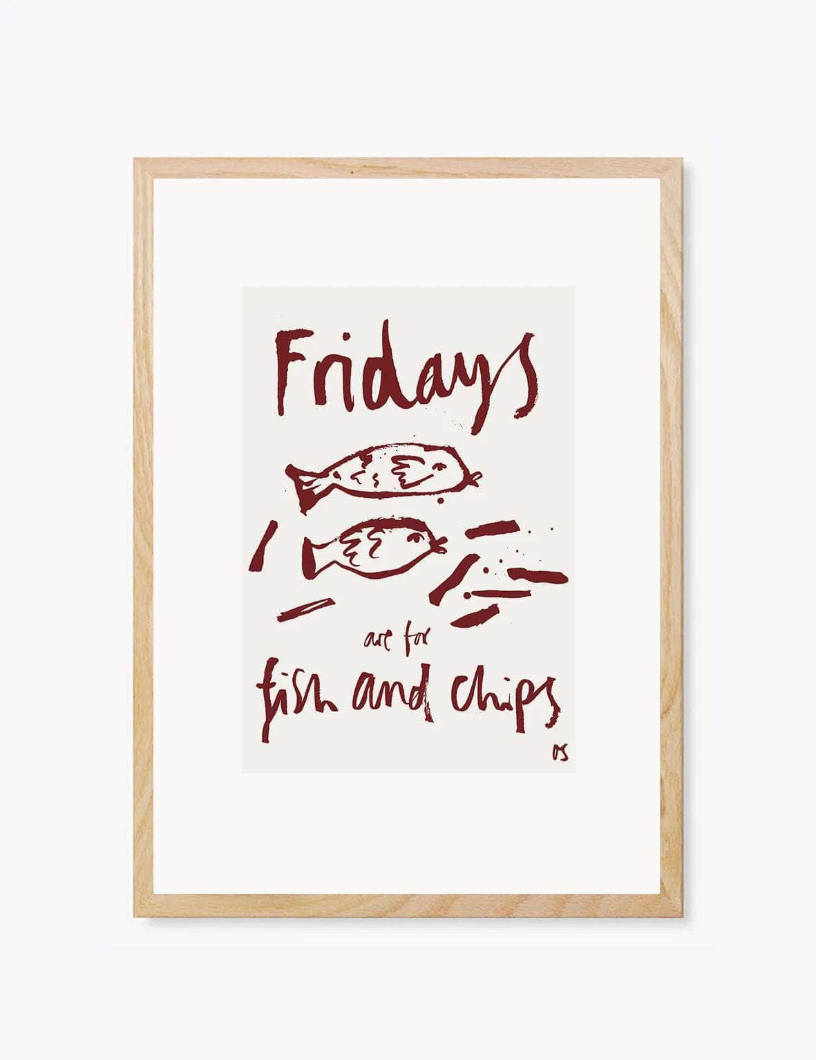 Friday | Wall Art Print