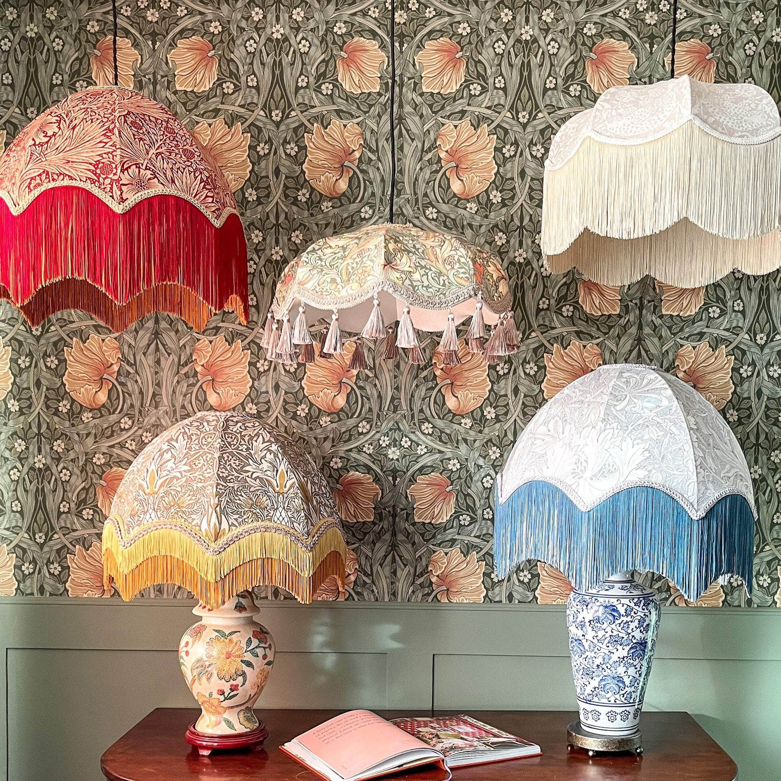 Strawberry Thief Lampshade