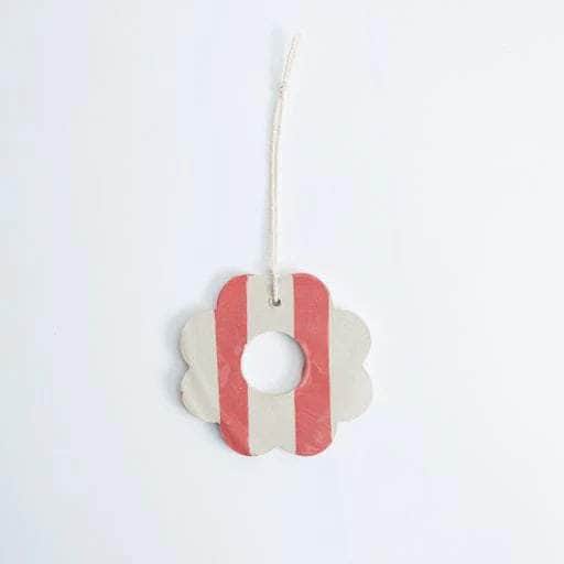 Duci Stripe Flower Hanging Decoration Set