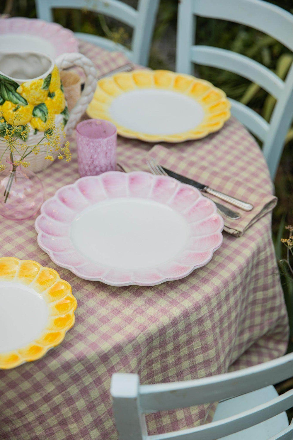 Lido Dinner Plate, Pink, Set Of 4