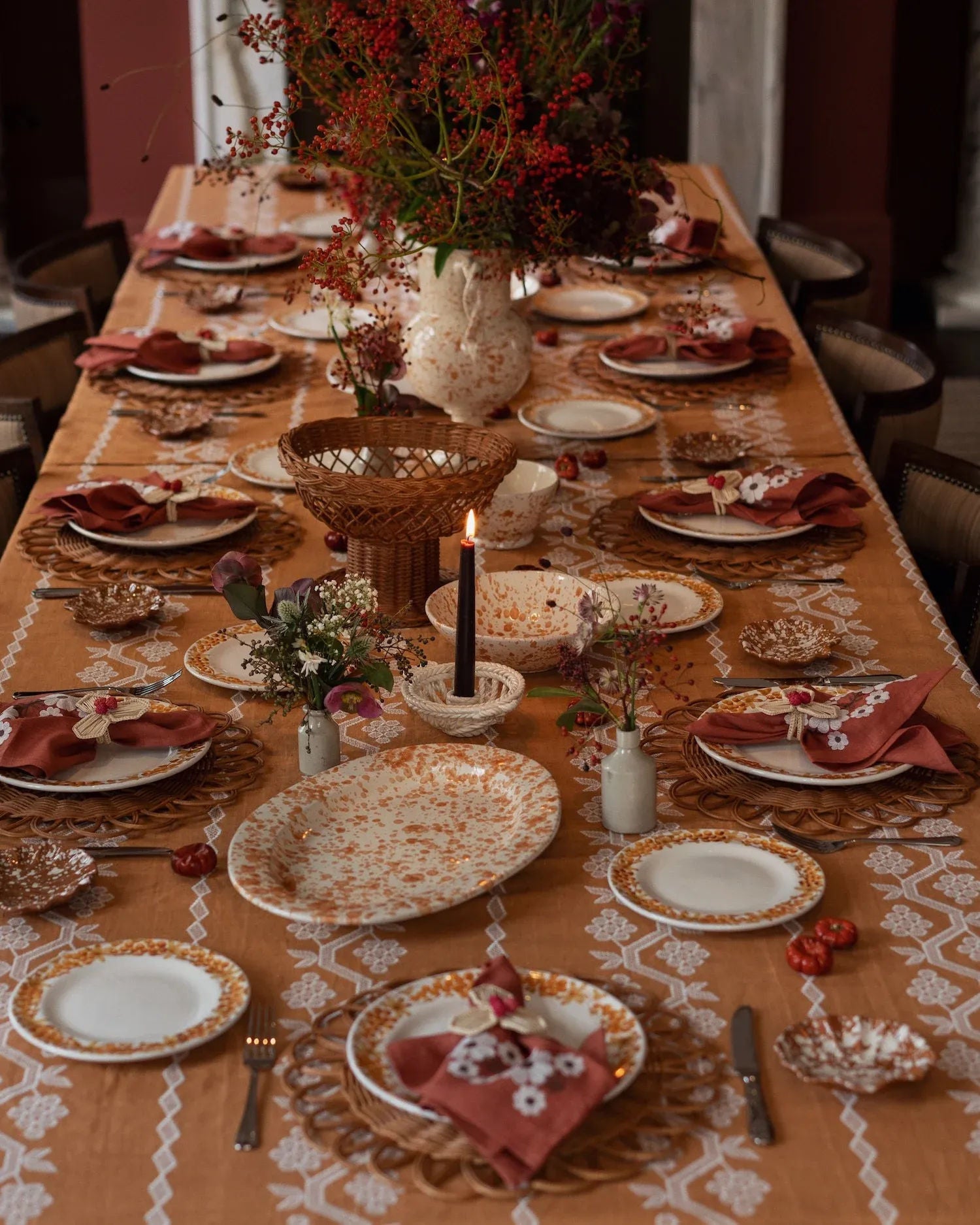 Splatter Serving Platter