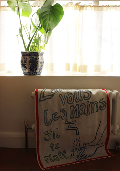 Wash Your Hands Tea Towel