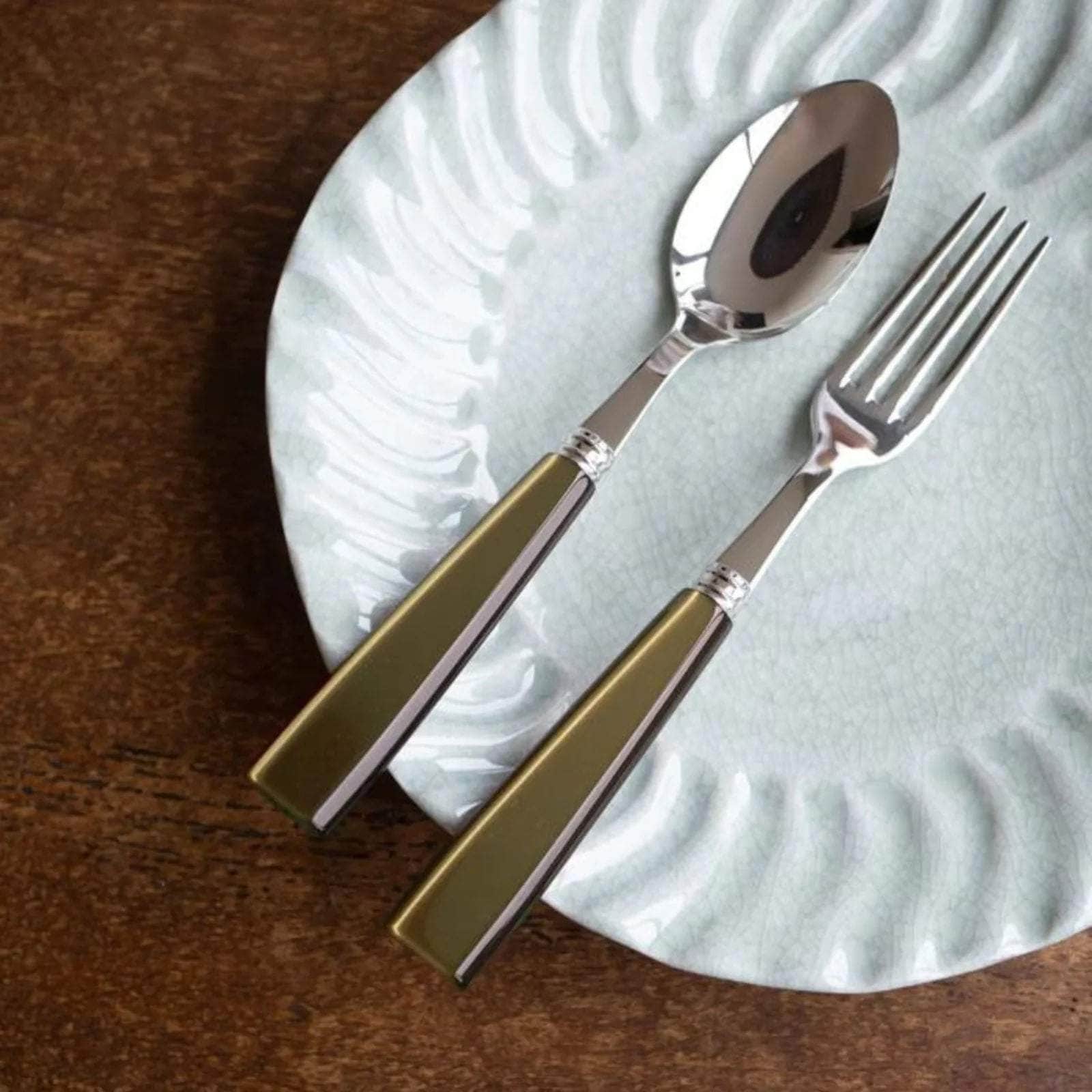 Icône 4 PC Cutlery Set, Olive
