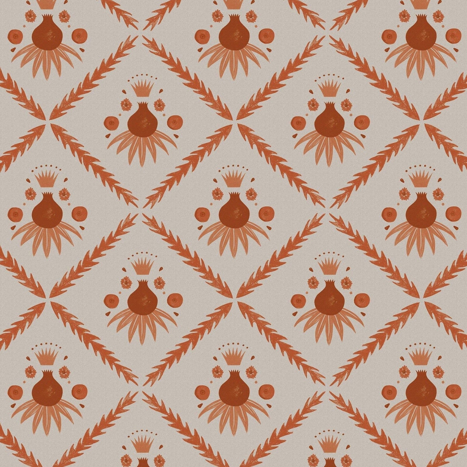 Pome Wallpaper Sample, Dusky Pink