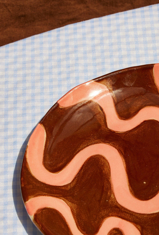 Strawberry Gelato Dessert Plate