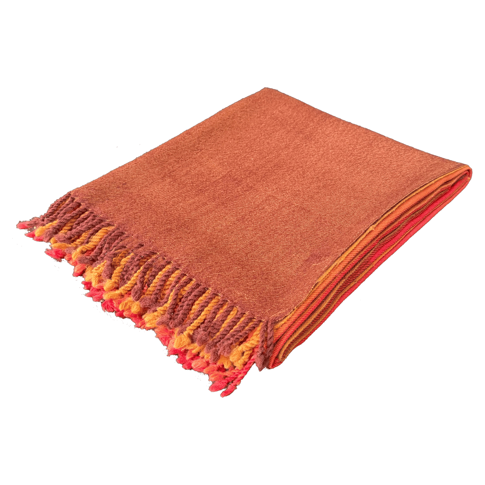 Handwoven Woolen Throw – 48x76 in