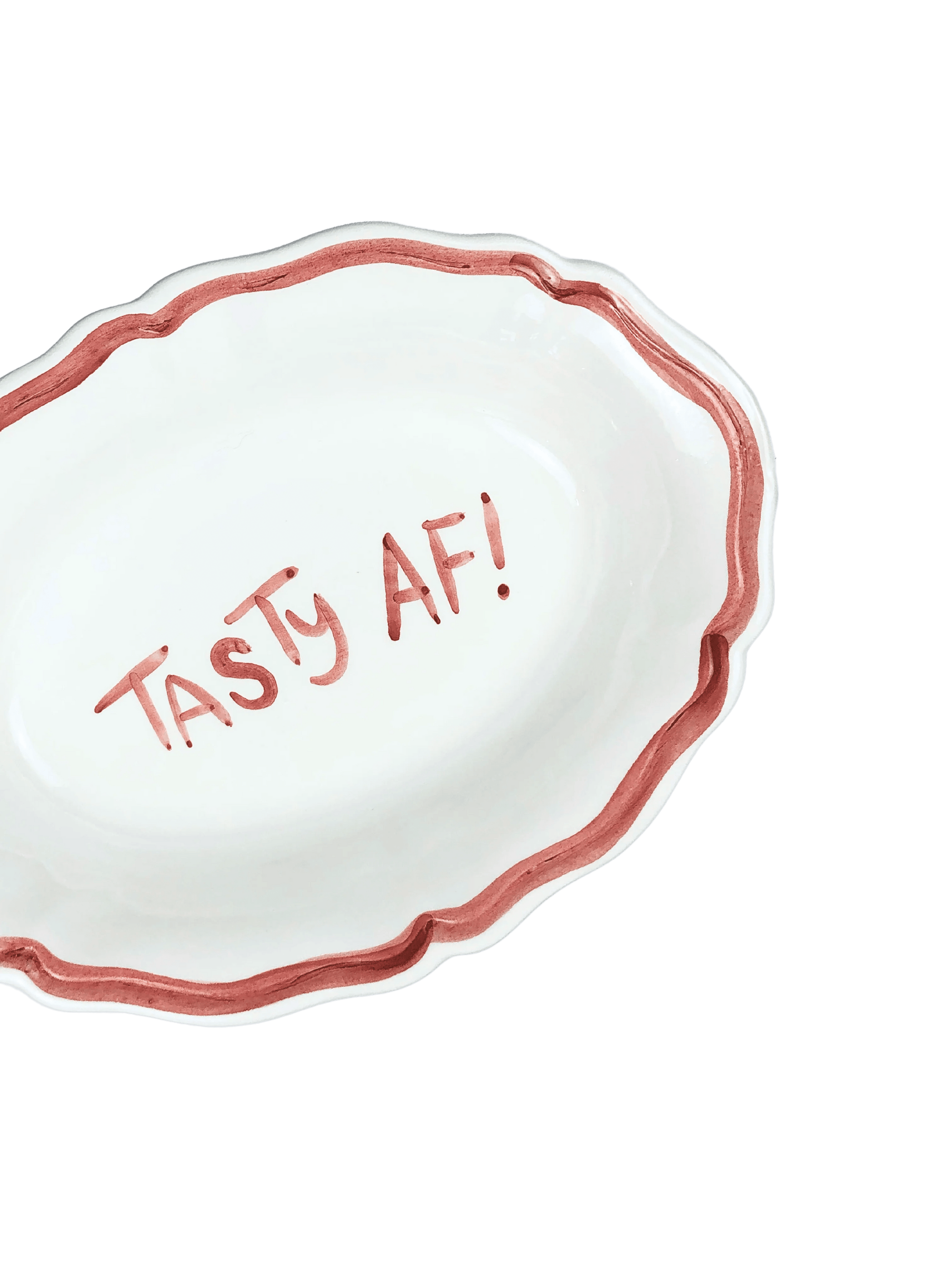 Oval Serving Dish “Tastay Af”
