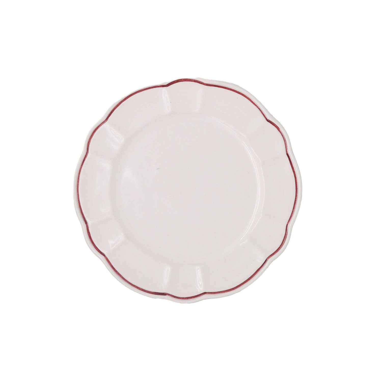 Romilly Side Plate, Red, Set Of 4