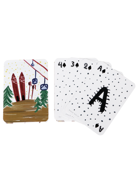 Skis Playing Cards Set