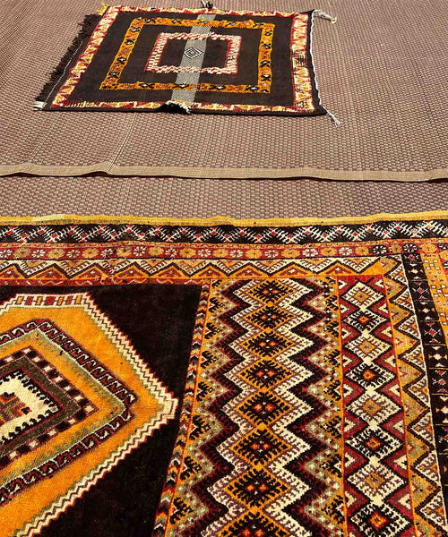 Vintage Moroccan Taznakht Rug 255/140 cm