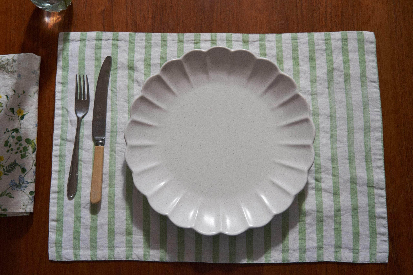 Spring Posy Reversible Linen Placemat