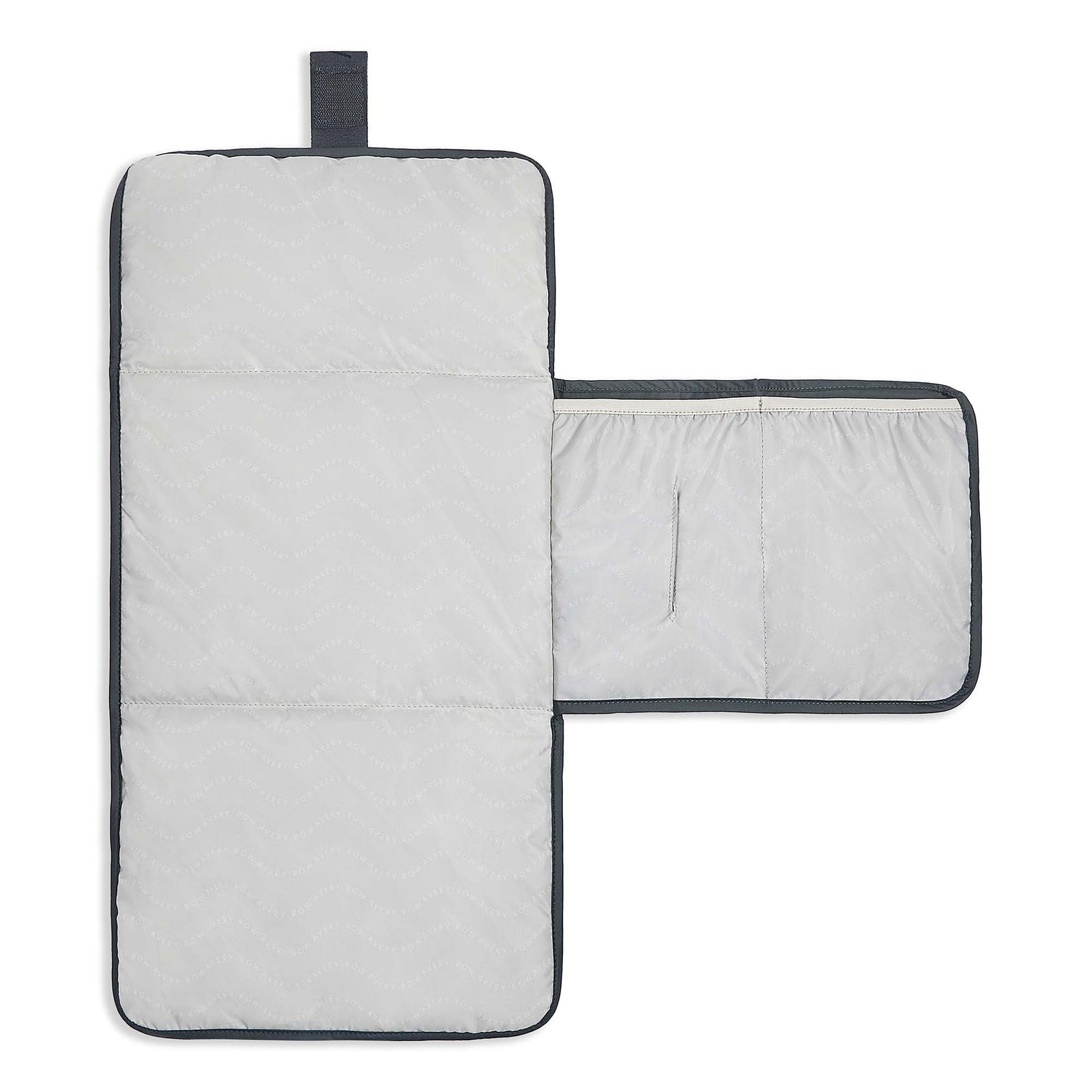 Recycled Nylon Travel Baby Changing Mat - Soft Black