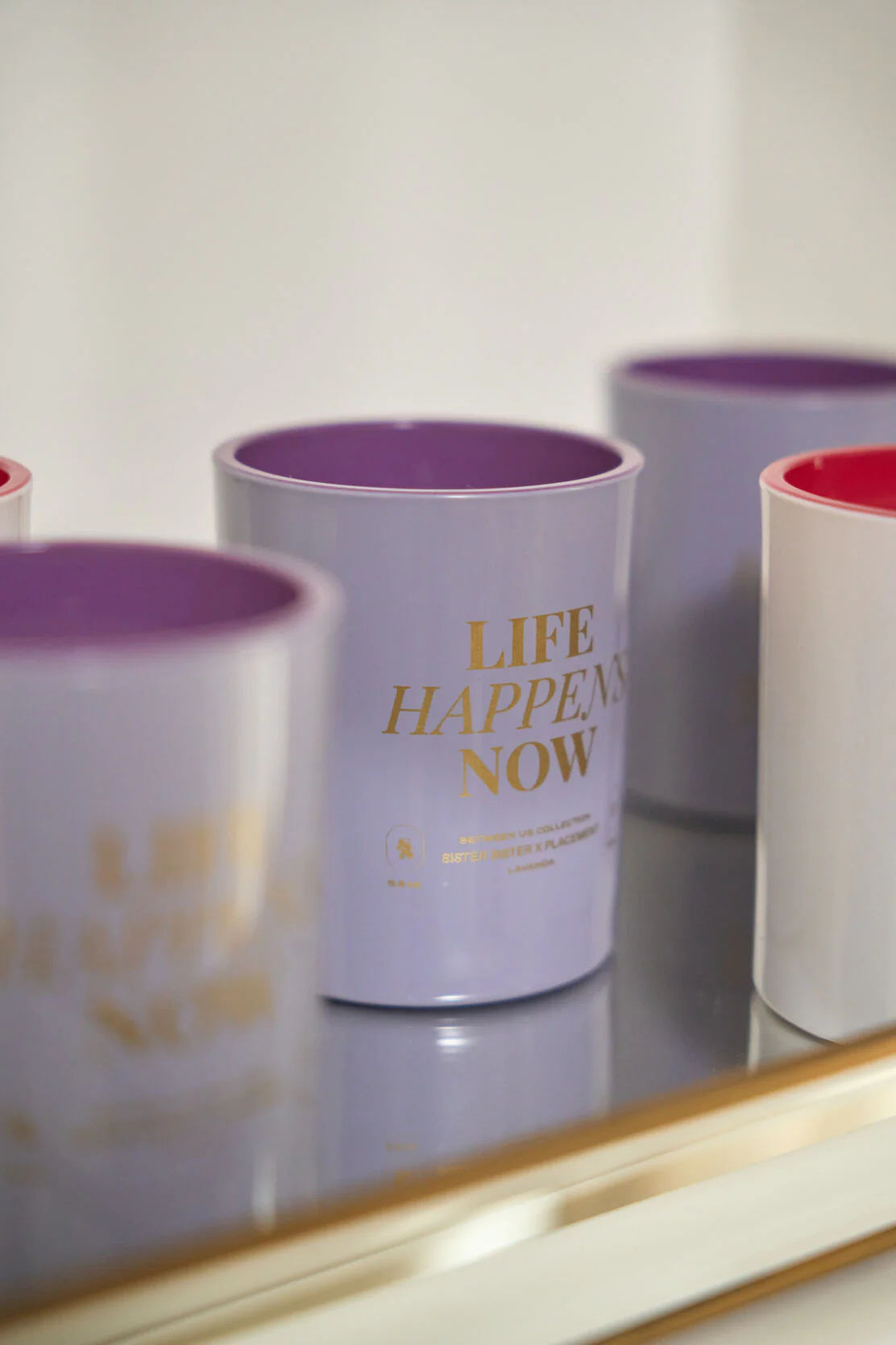 LIFE HAPPENS NOW Candle - Between Us