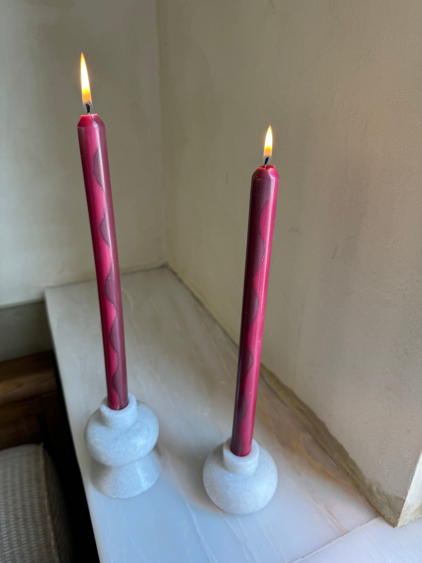 Mulberry Dinner Candle