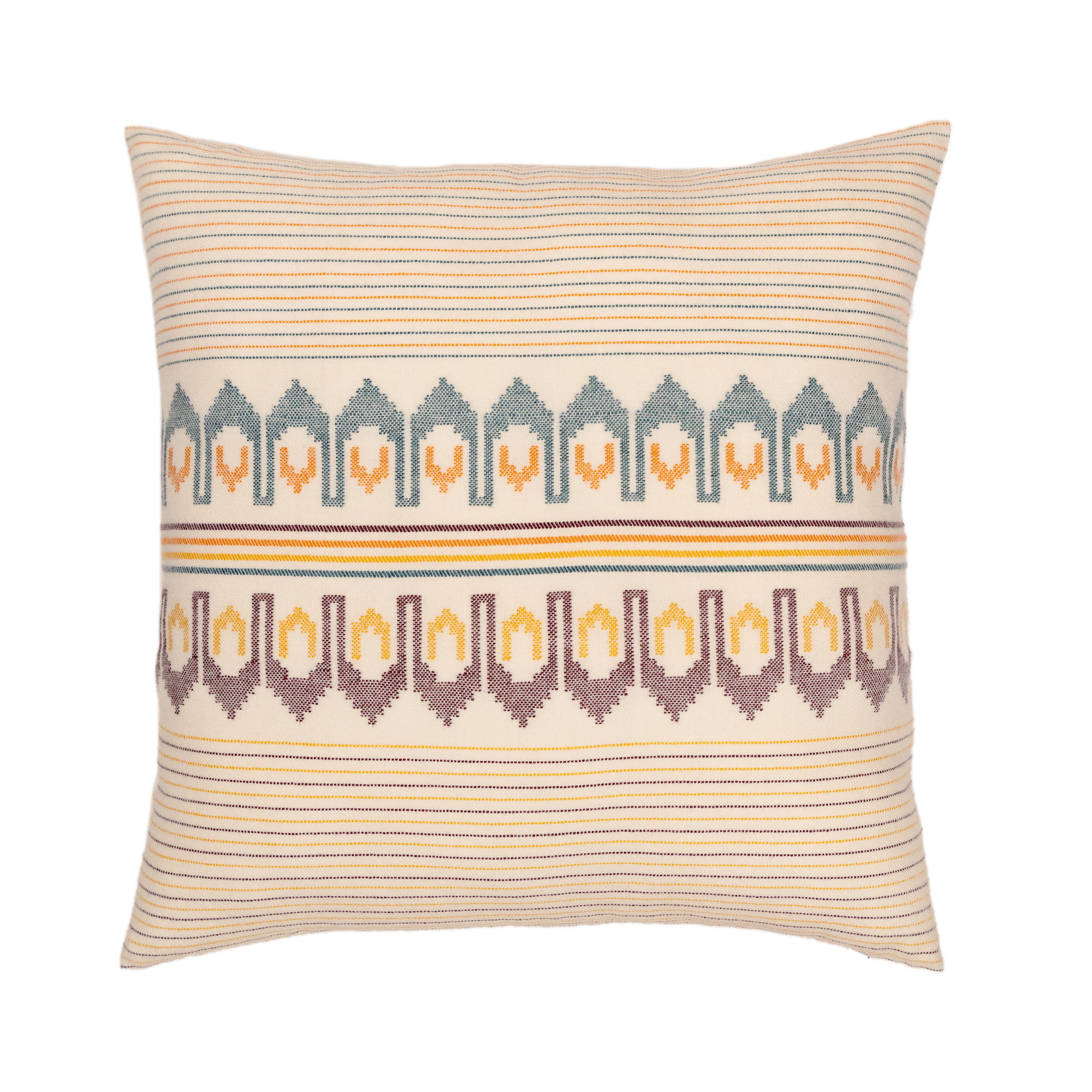 Extra-Weft Merino Pillow Cover 20×20 in