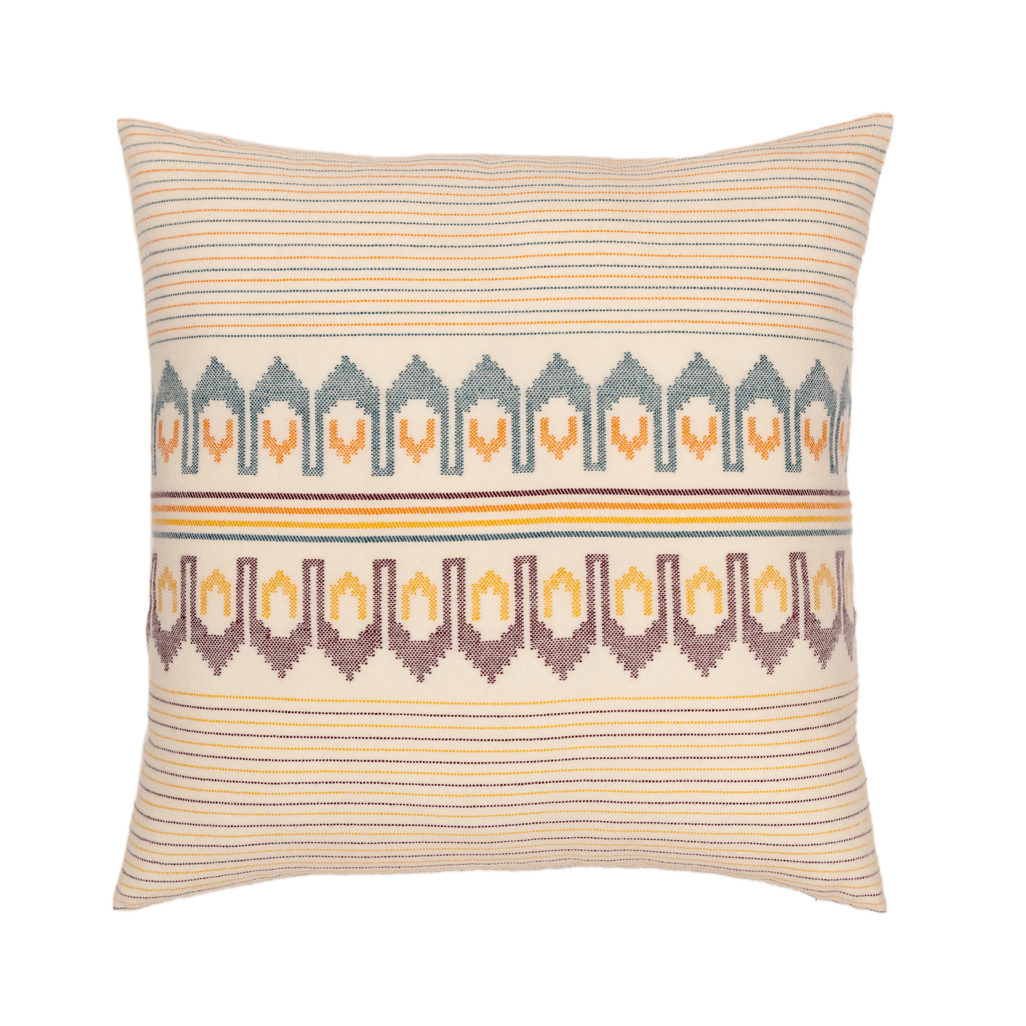 Extra-Weft Merino Pillow Cover 20×20 in