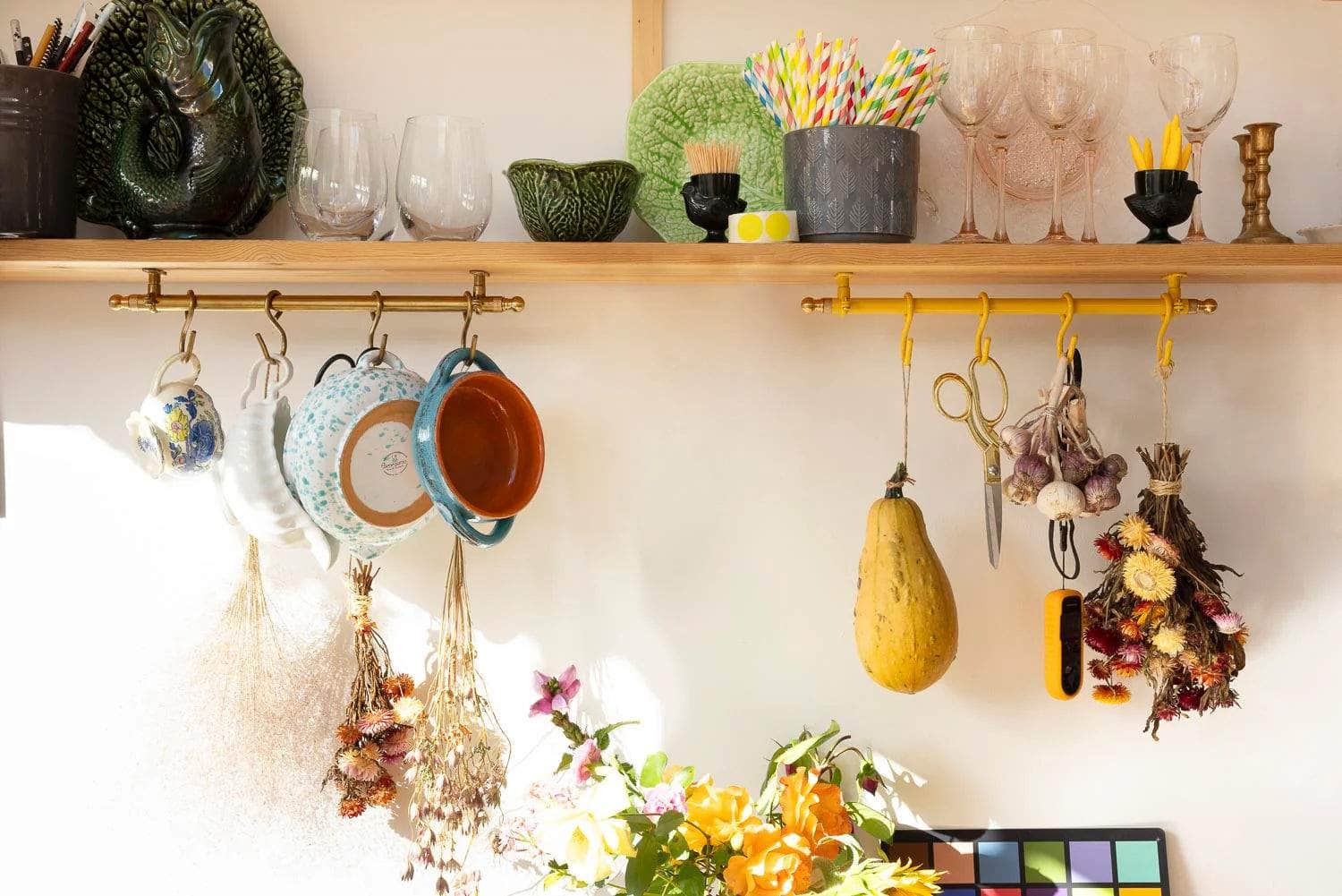 The 40cm Signal Yellow Hanging Rail