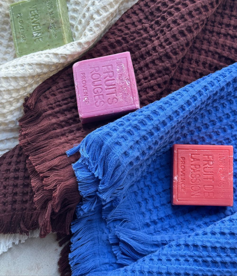 Waffle Towel Cielo
