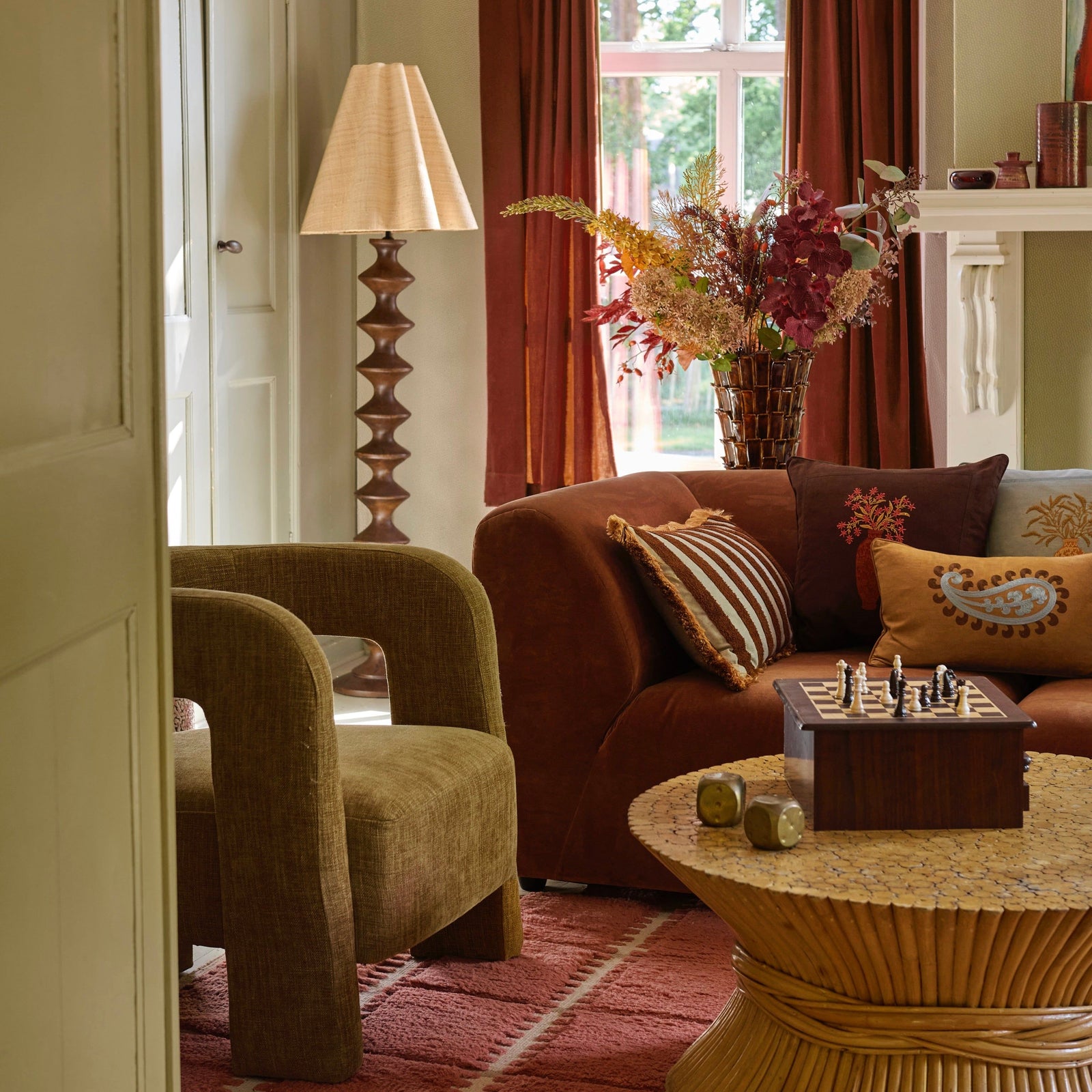 The Frosted Palm Set - S