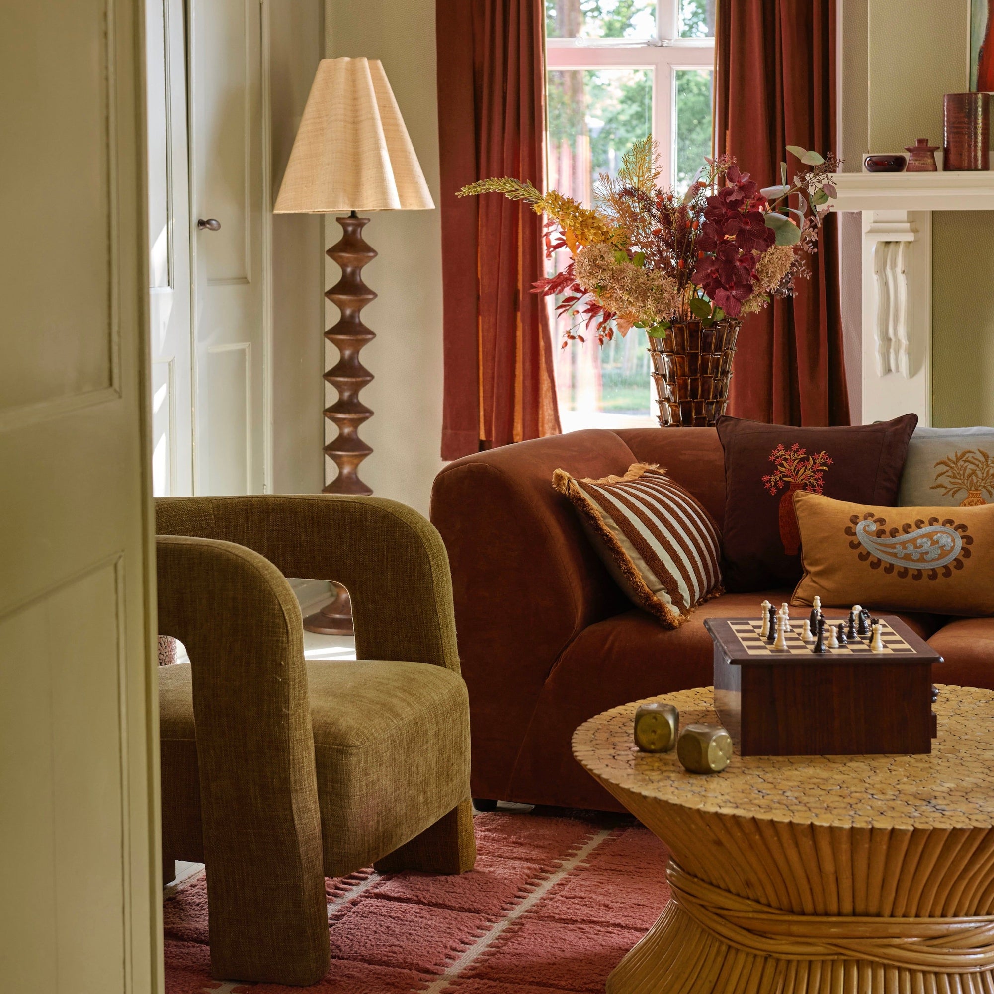 The Frosted Palm Set - S