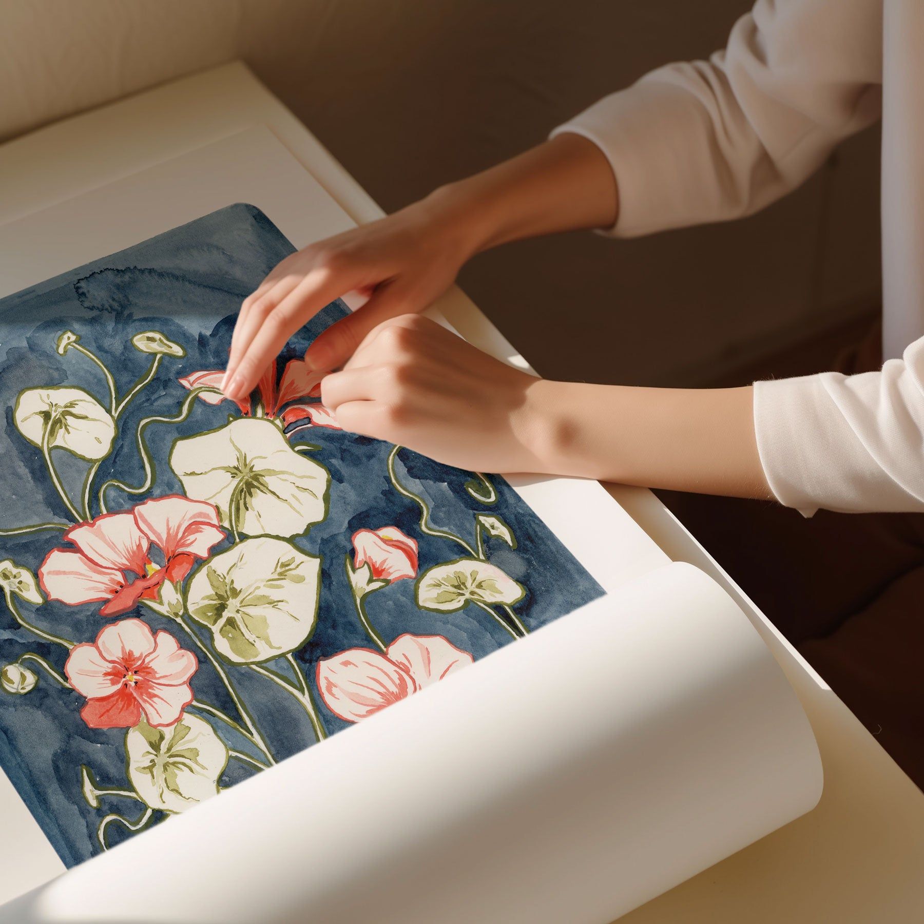 Nasturtium Art Print