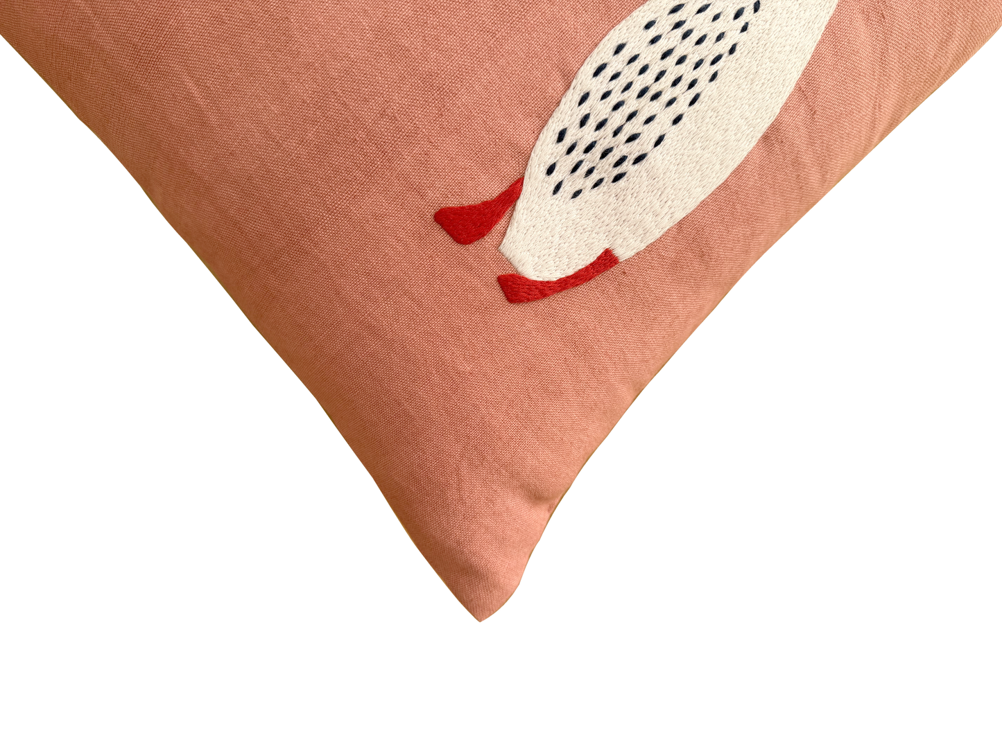 Embroidered Pillow - 20x20 in