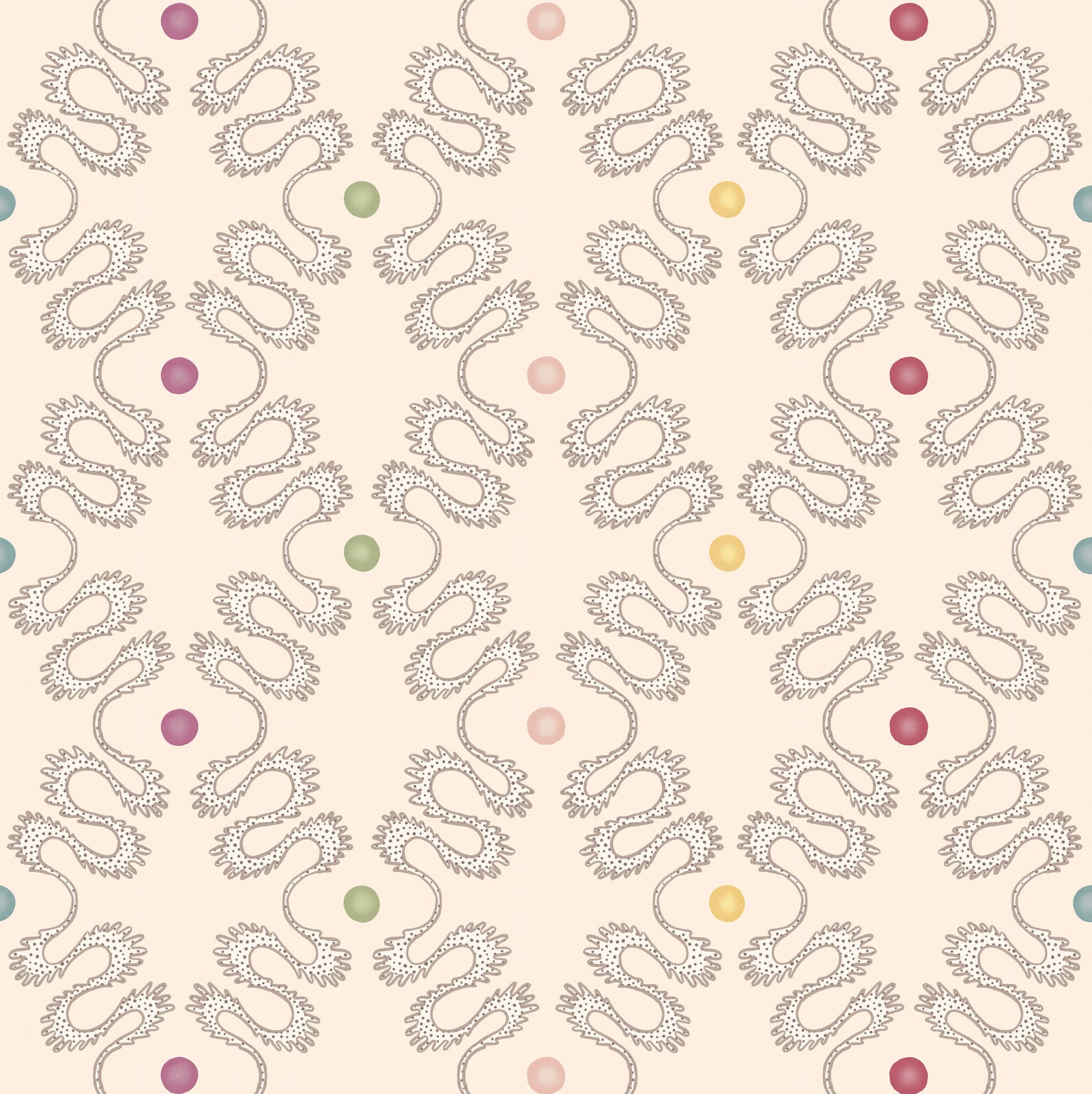 Pattern Play Wallpaper - Candy