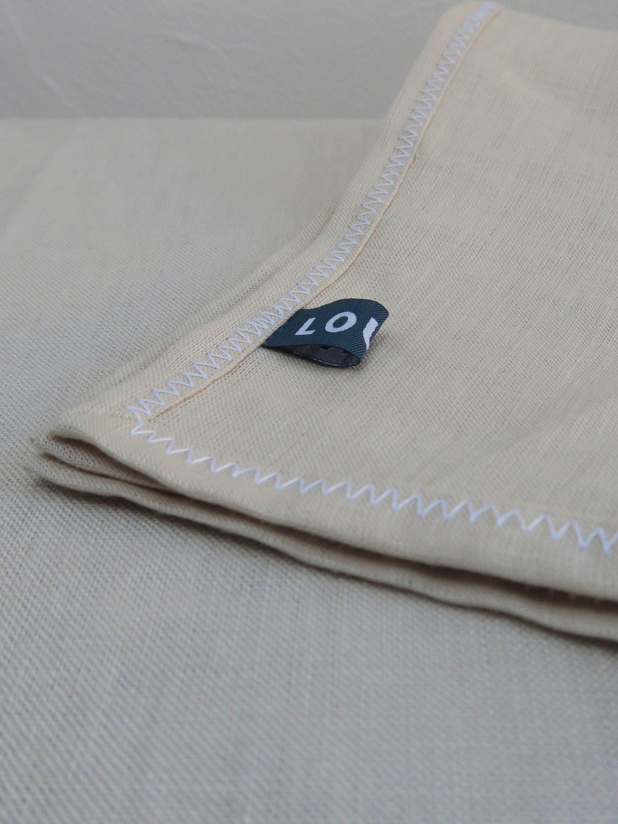 Irish Linen Napkin - Sand