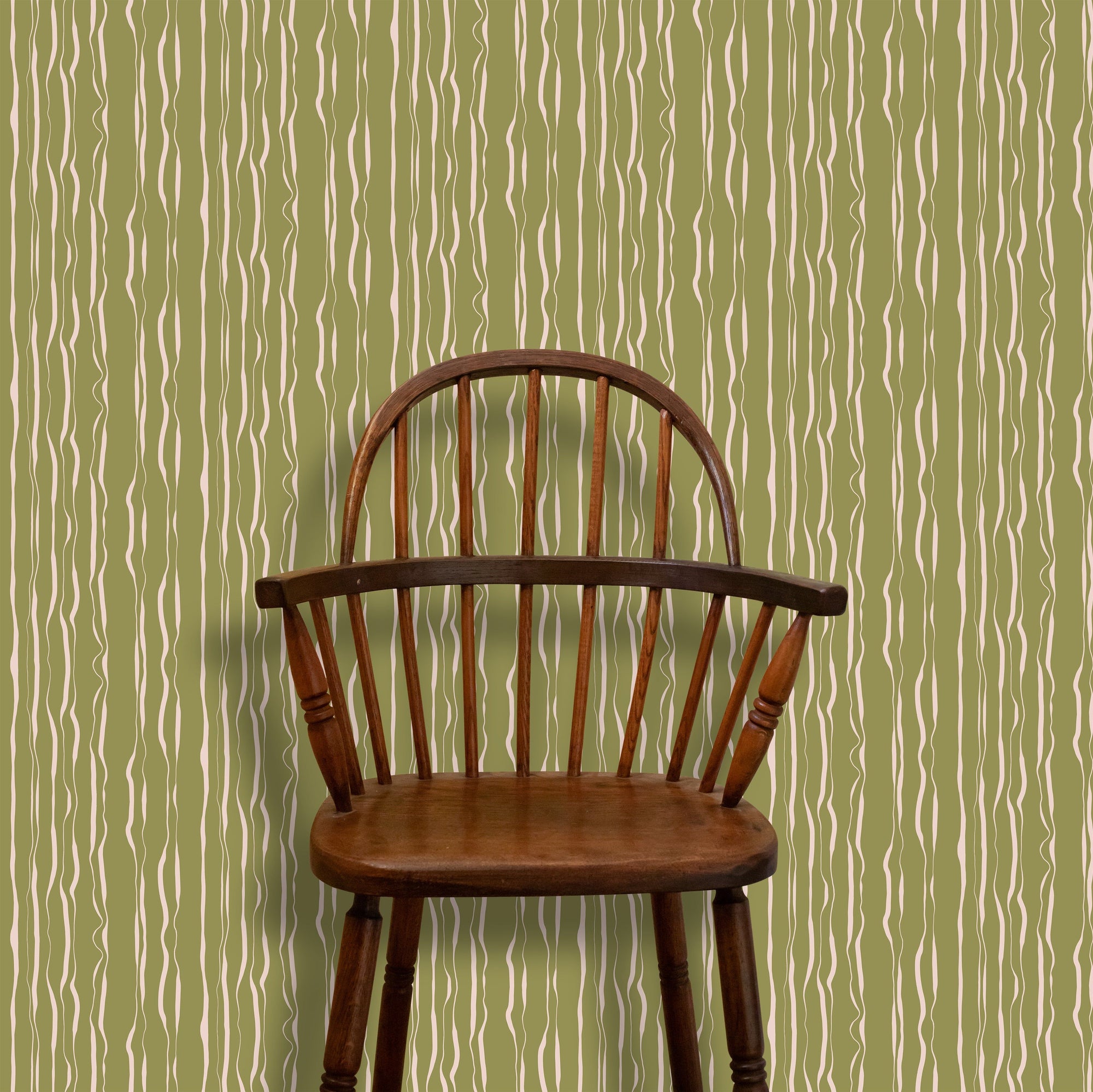Indian Ink Wallpaper - Moss