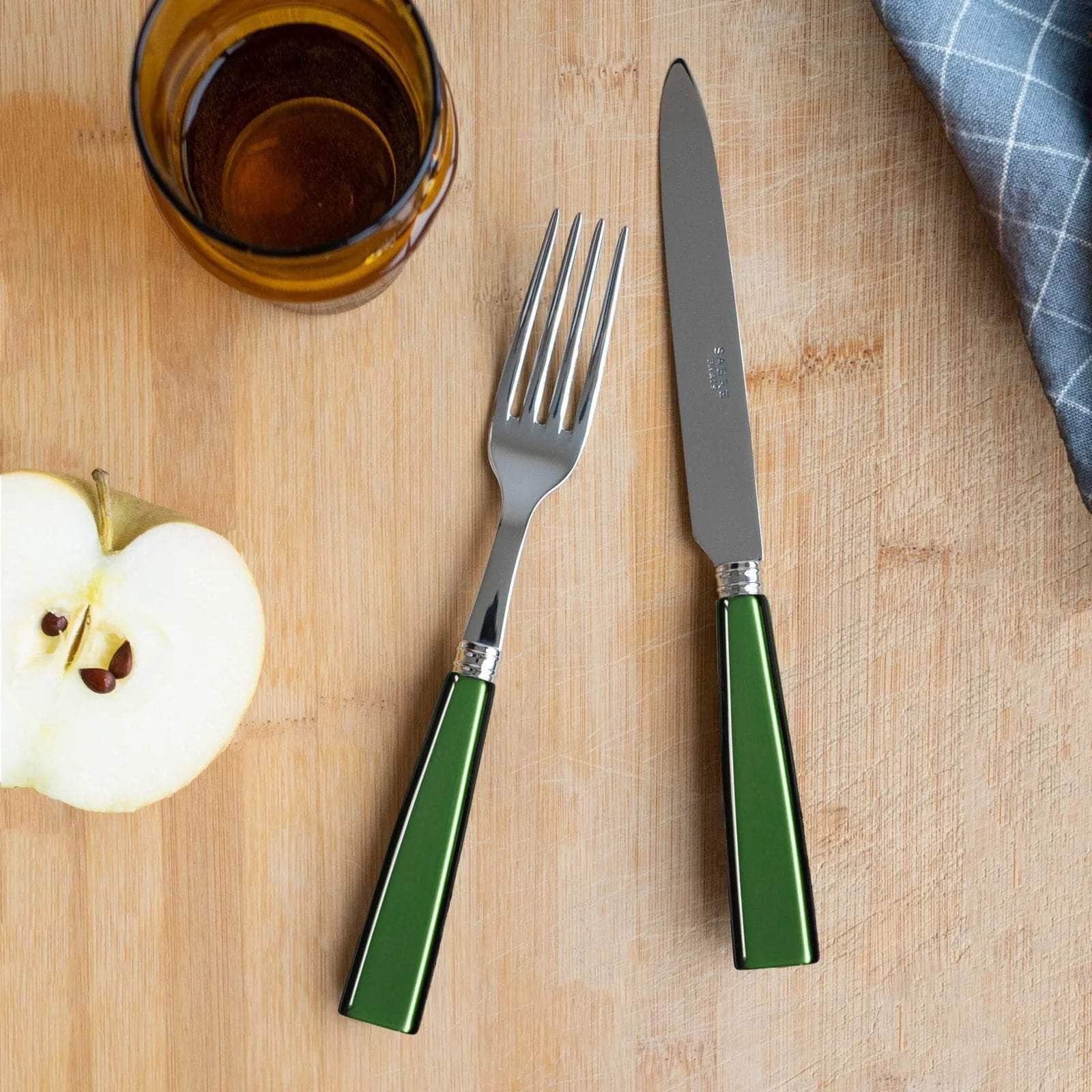 Icône 24 PC Cutlery Set, Garden Green