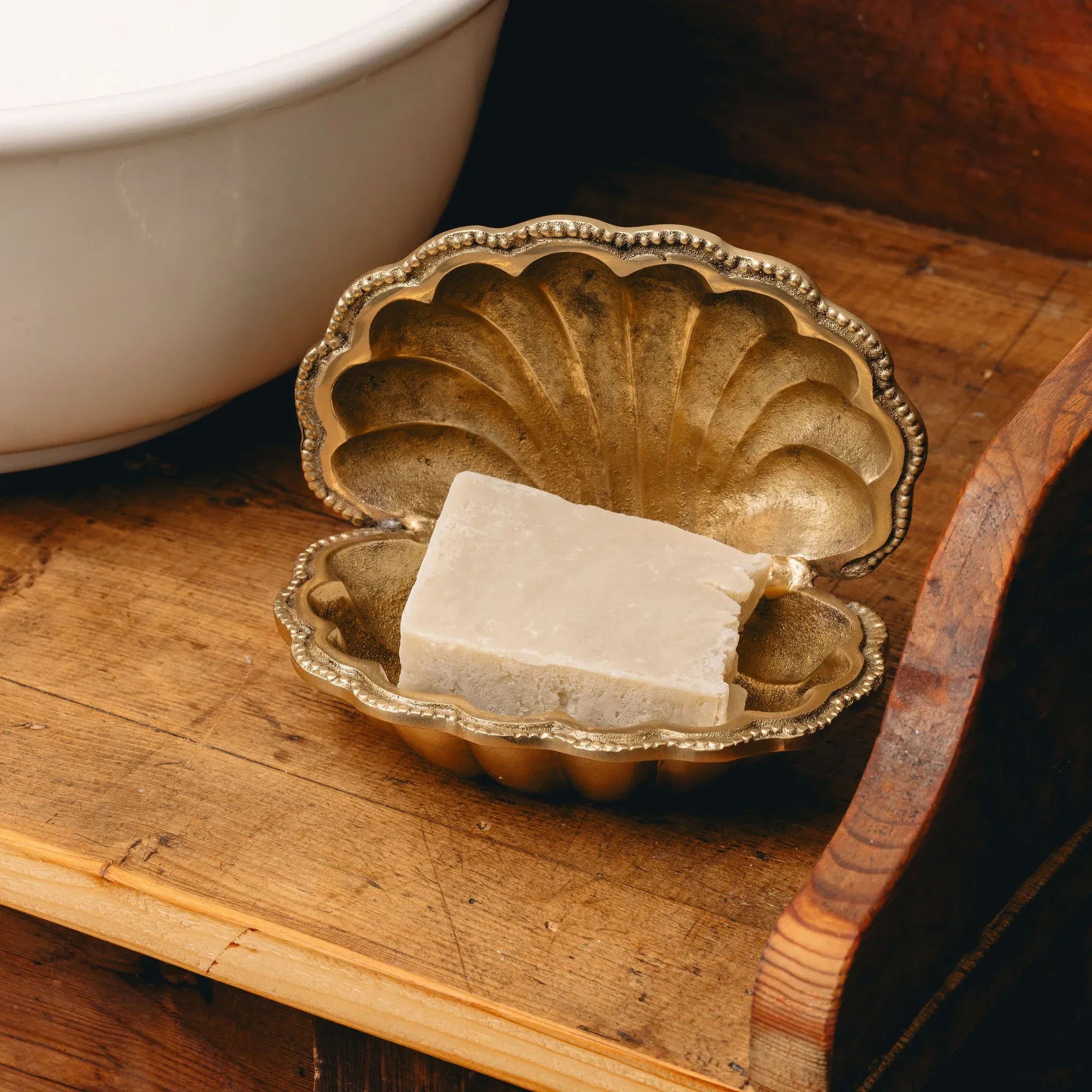 Shell Trinket Dish / Soap Holder