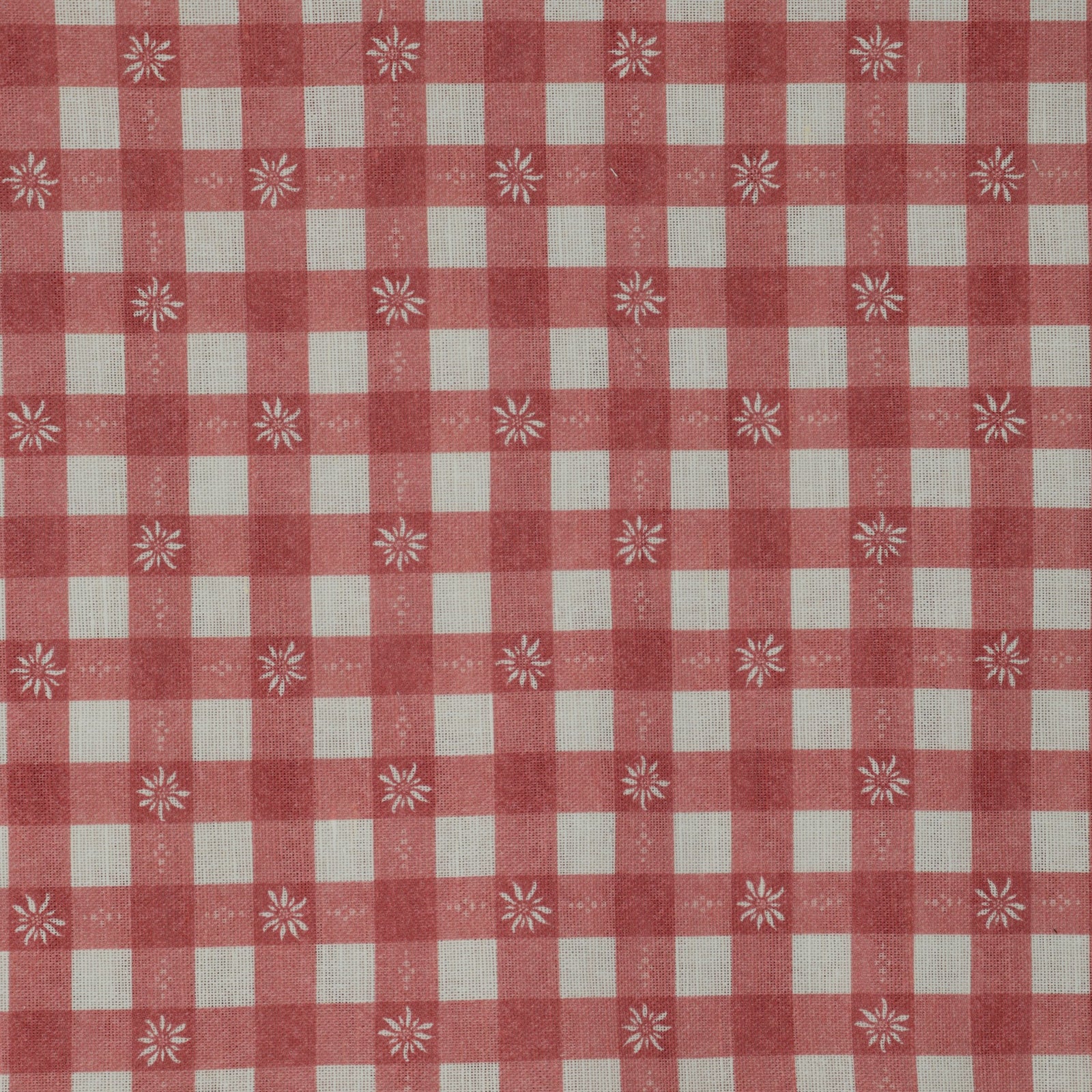 Edelweiss Gingham - Raspberry Red