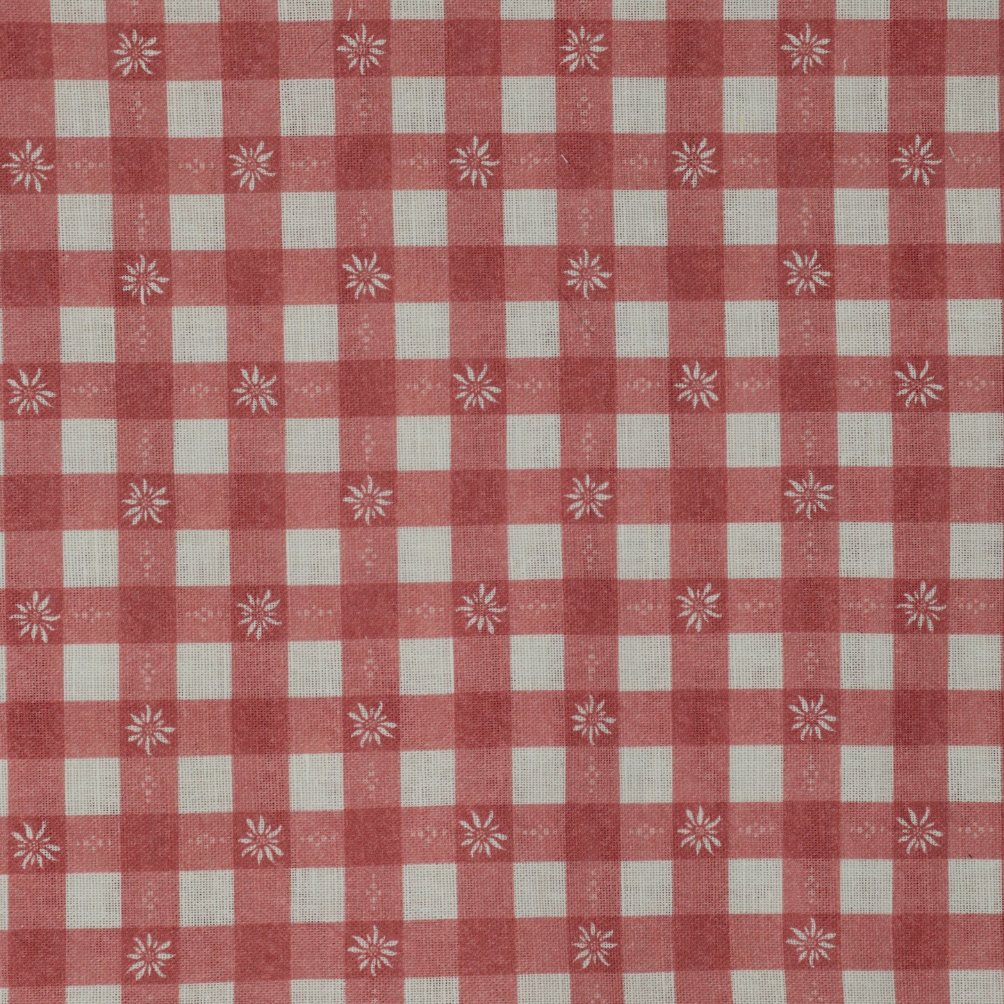 Edelweiss Gingham - Raspberry Red