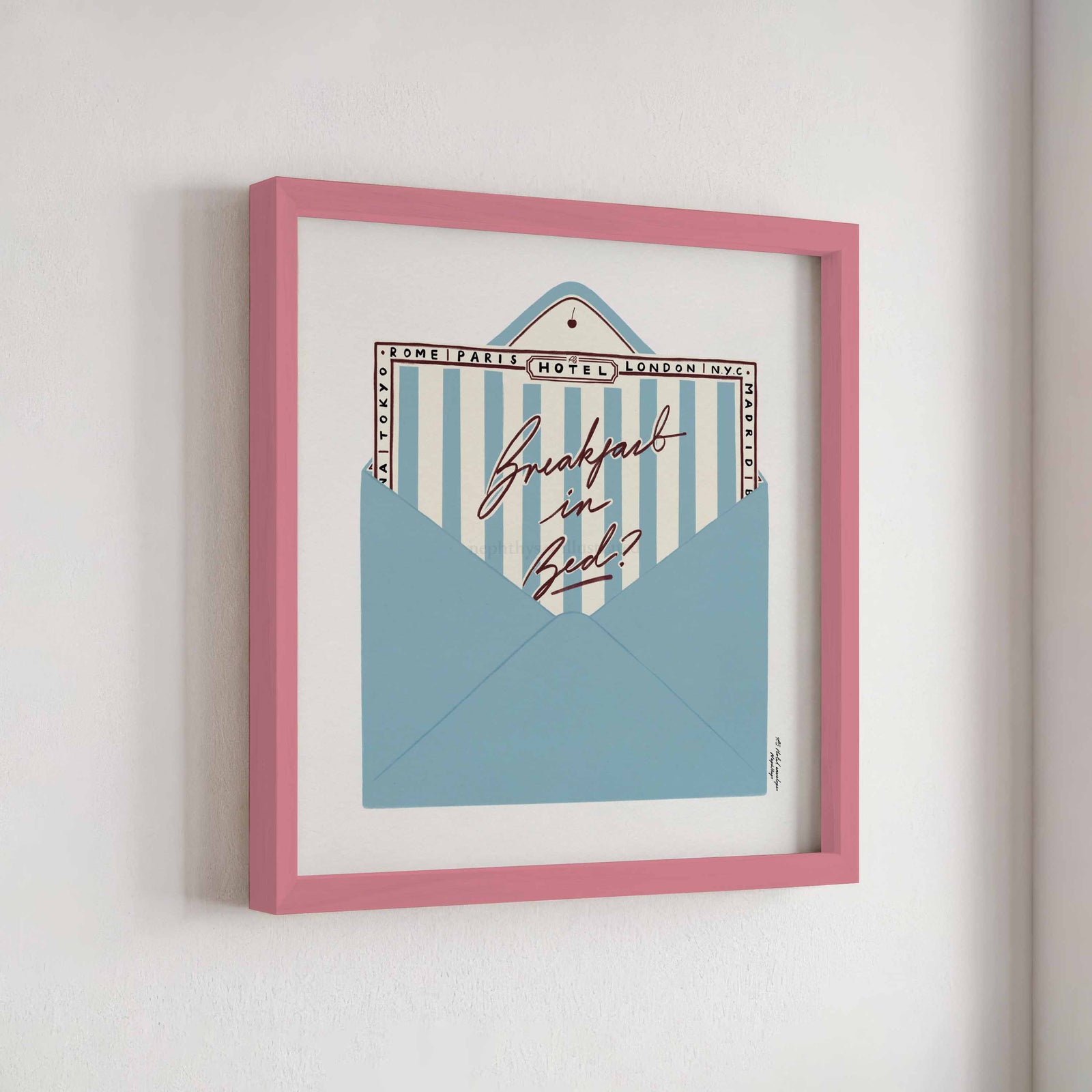 Breakfast in Bed (Square)