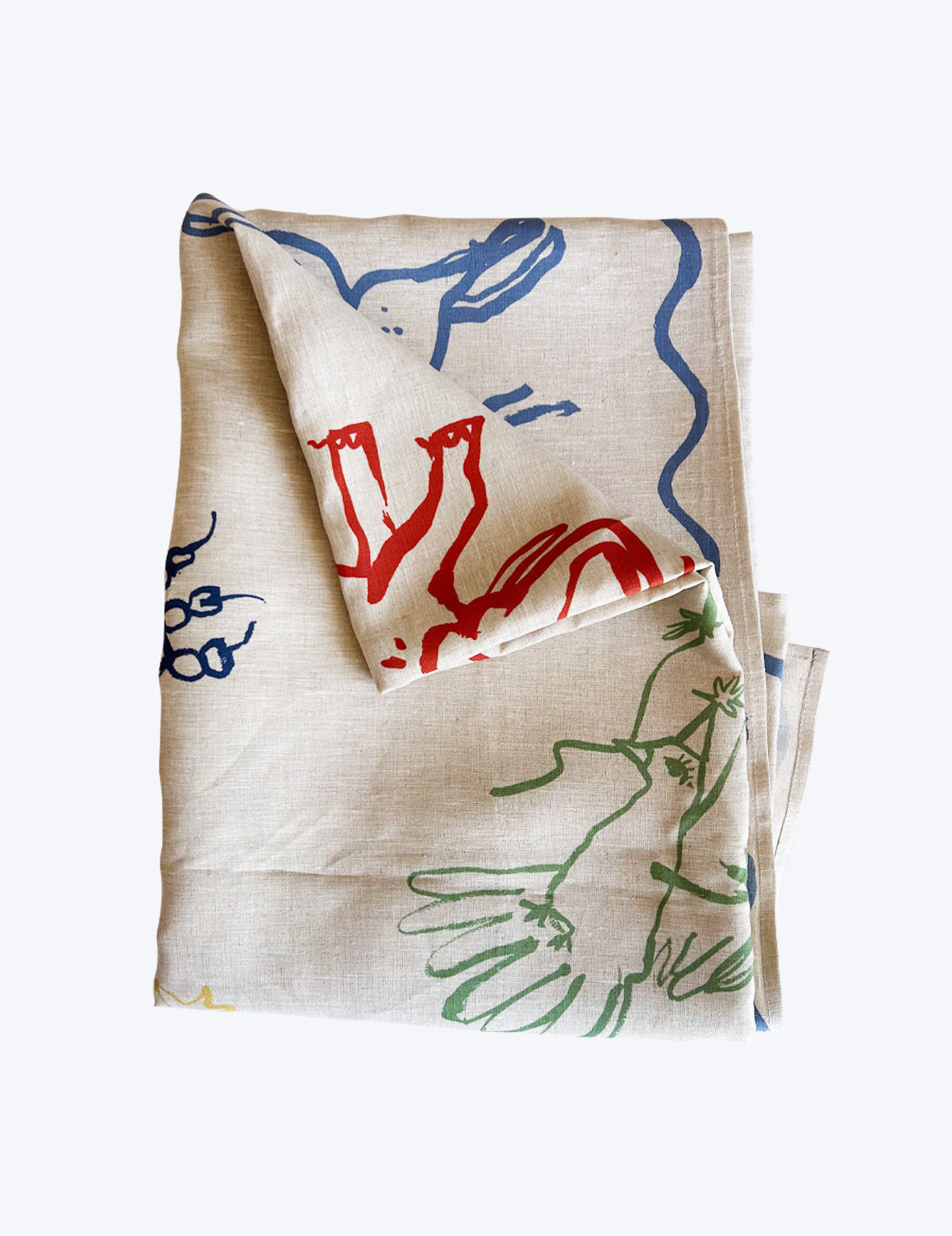 Birthday Linen Tablecloth