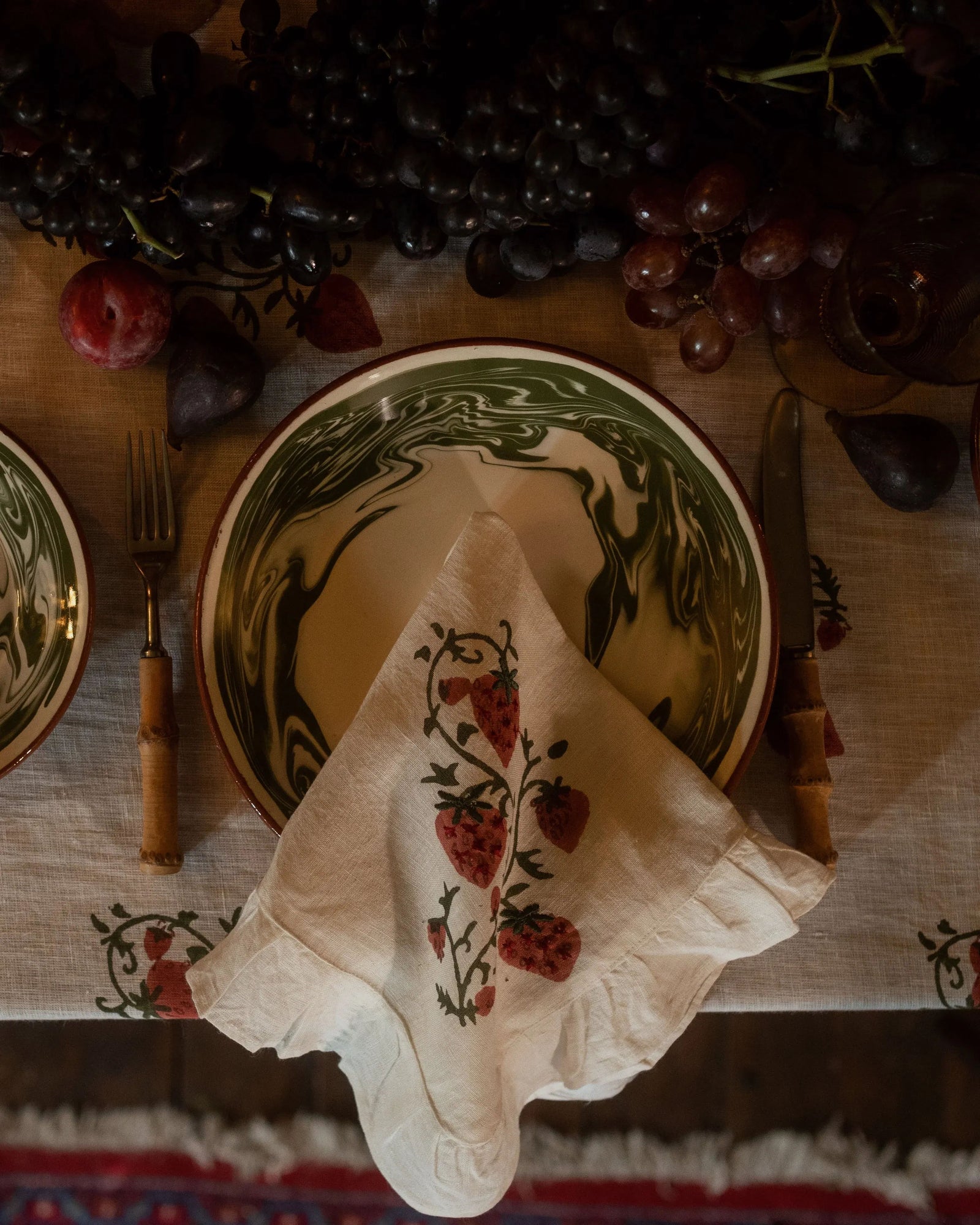 Fraises Des Bois Napkins (Set of 4)