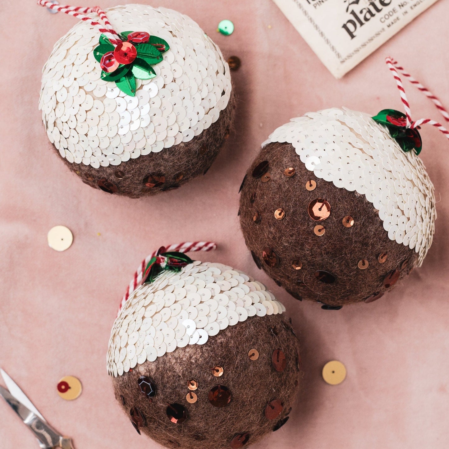 The Christmas Pudding Ornament