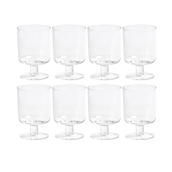 Eddie Glasses Clear - Set of 8