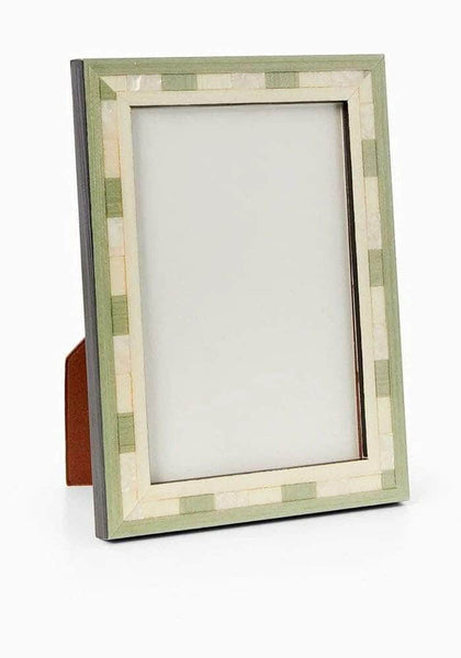 Valduga Marquetry Green Frame 7x5"