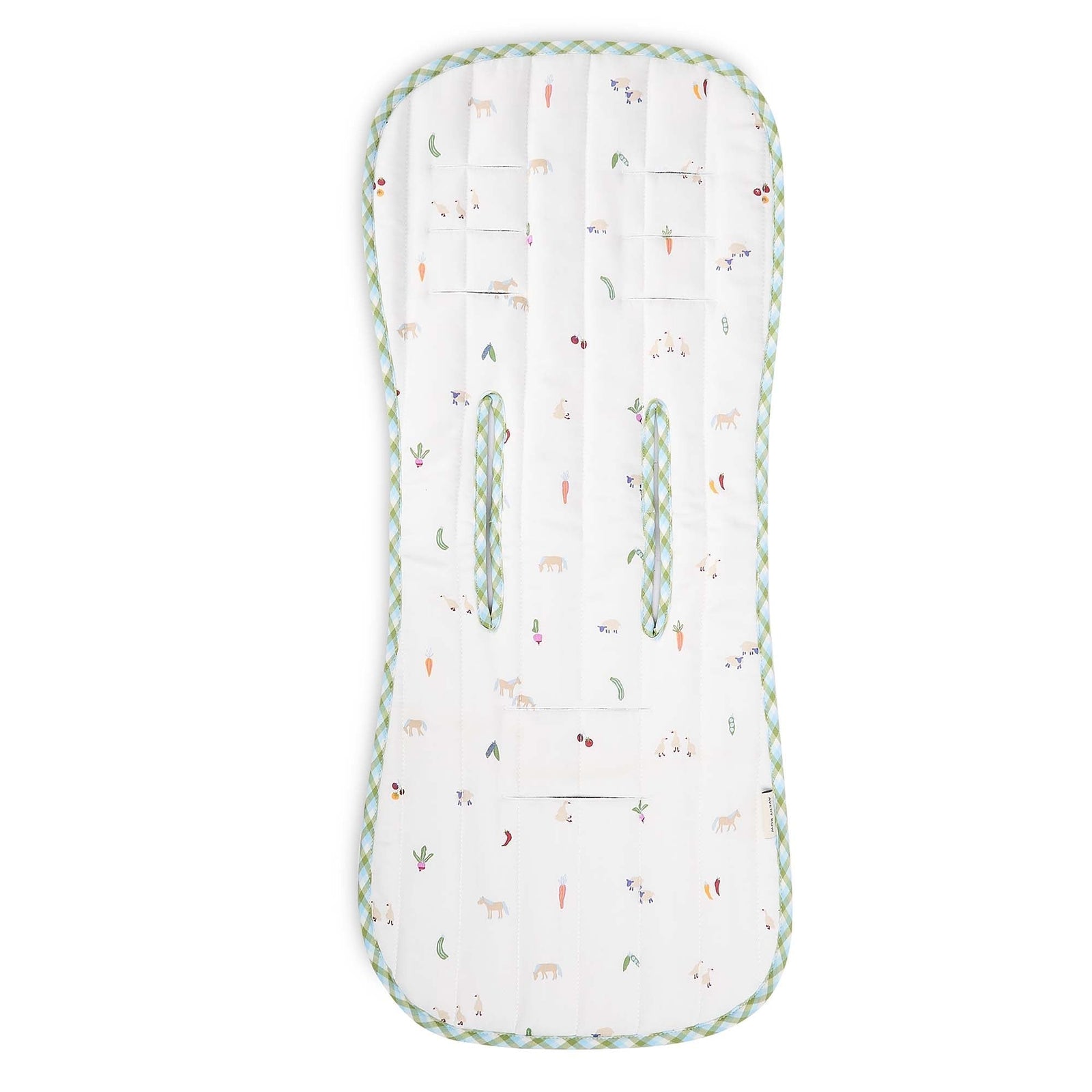 Pram Liner - Little Farm / Greenhouse Gingham