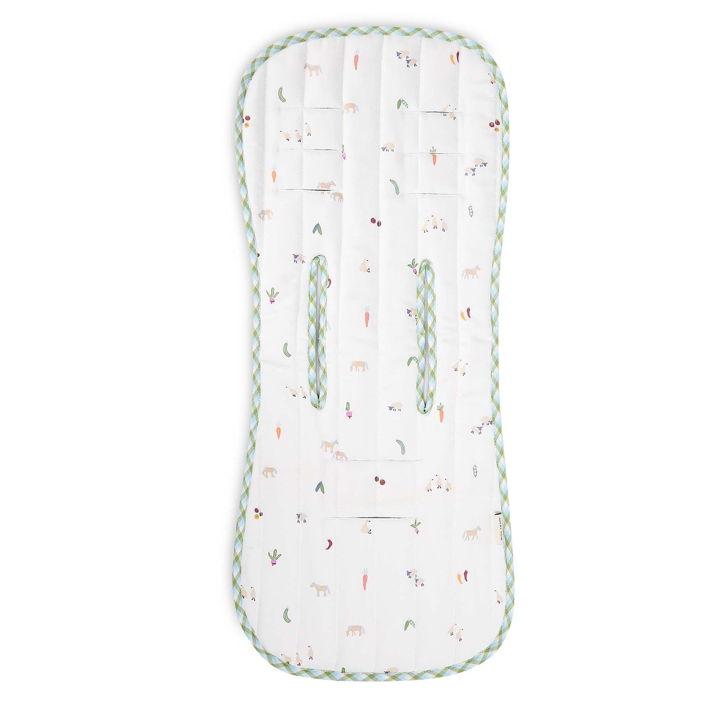 Pram Liner - Little Farm / Greenhouse Gingham