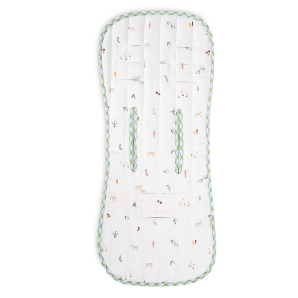 Pram Liner - Little Farm / Greenhouse Gingham