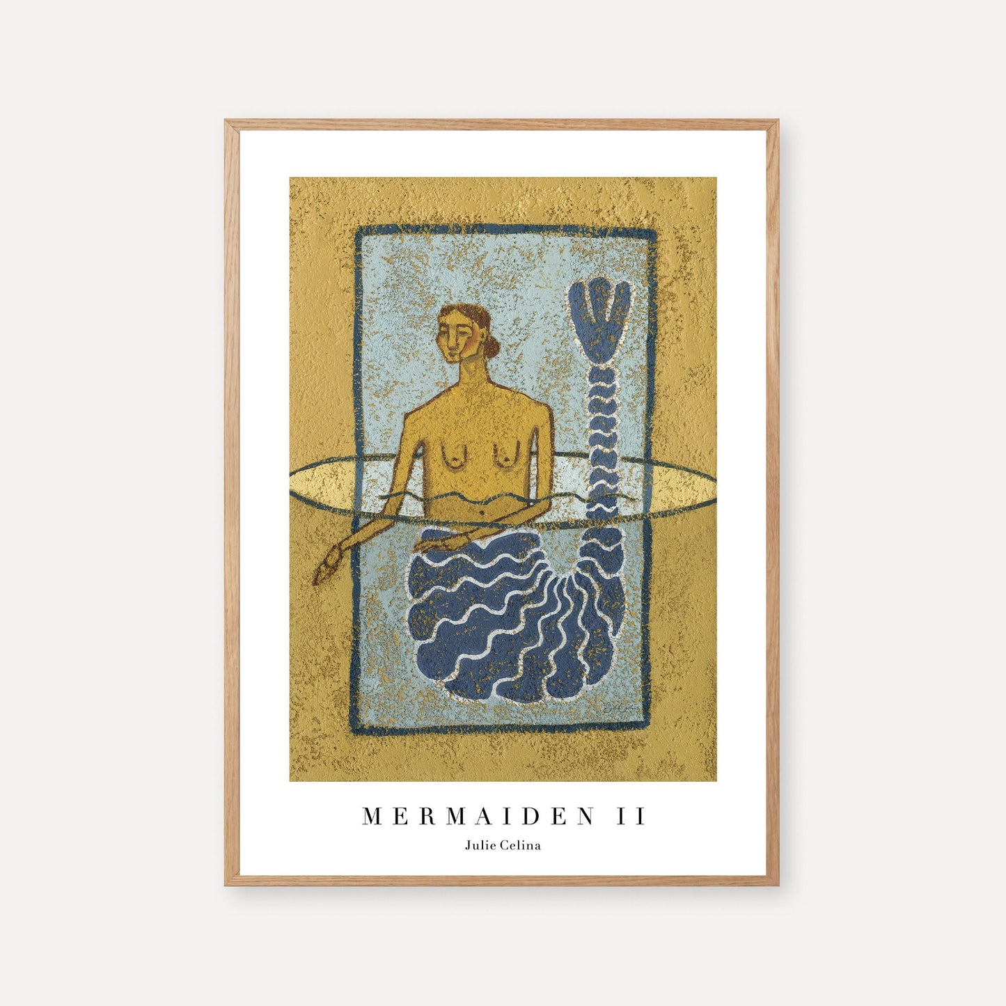 Mermaiden II - Mermaid Wall Art Print